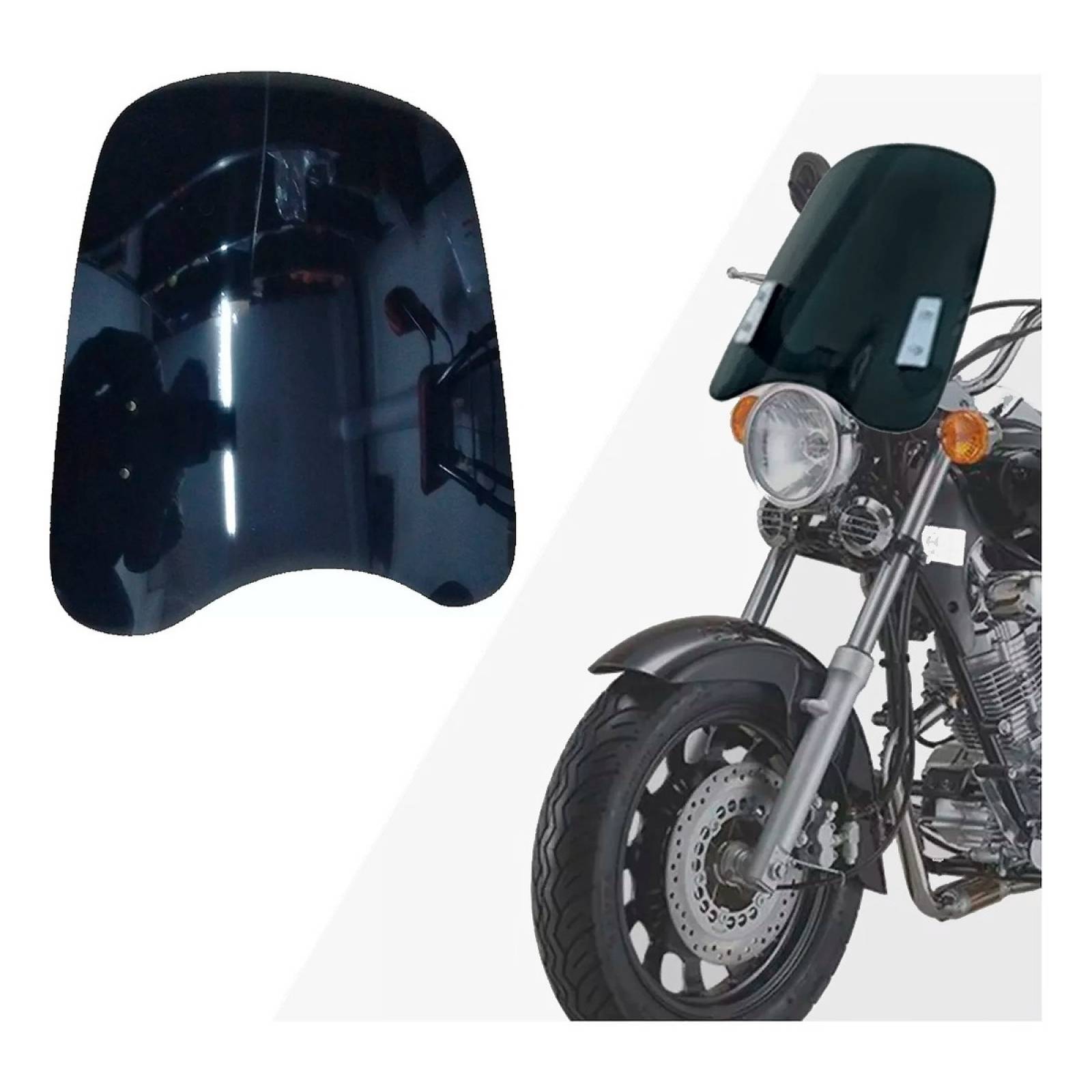 Mayoreo 5 Parabrisas Universal Para Motocicletas Chopper