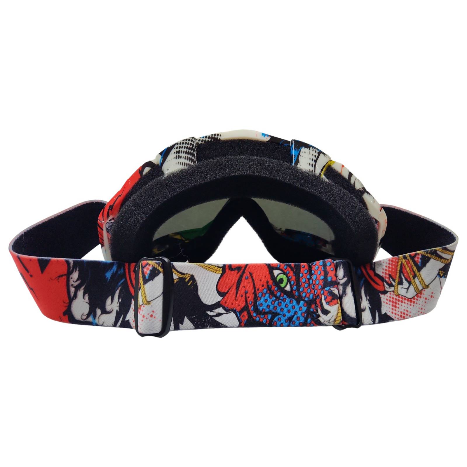 Goggles Motocross Lentes Moto Para Bikers Dorado A