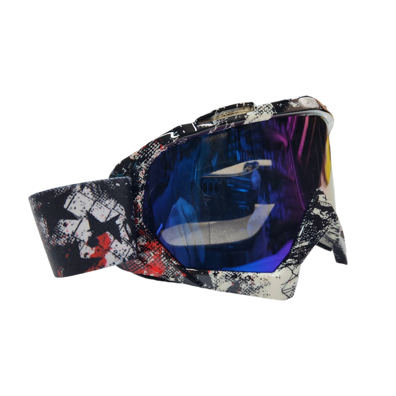 Goggles Motocross Lentes Moto Para Bikers Morado A