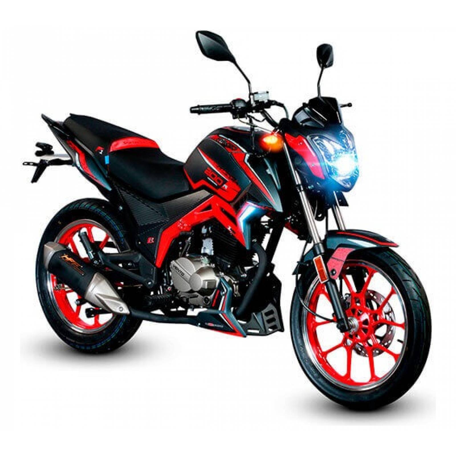 Kit Sprockets Arrastre Vento Falkon200 Falkon250 Cyclone200