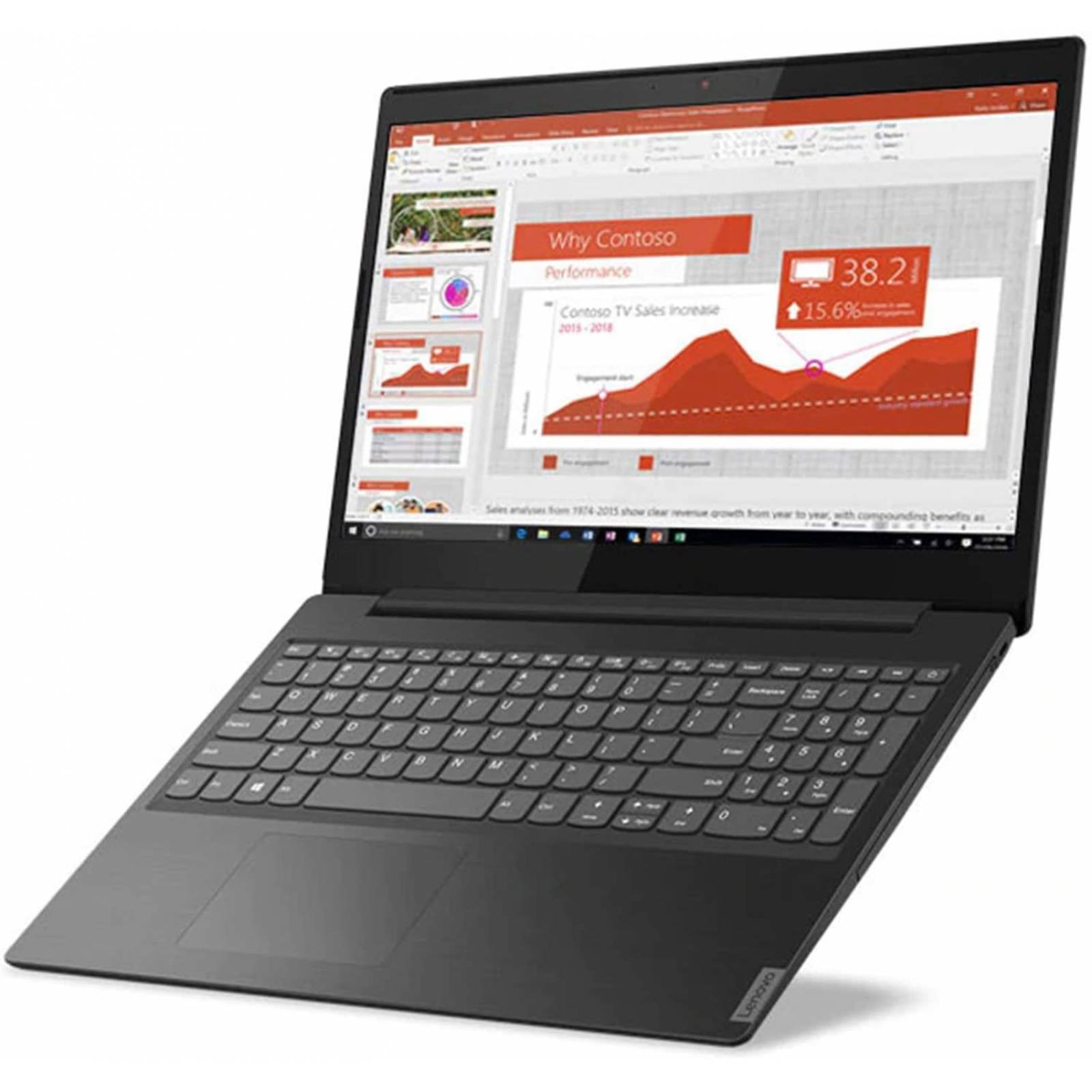 Laptop Lenovo L34015, 15.6 Pulg, Full HD, AMD Ryzen 7 3700U, 2.30GHz, Ram 8GB, 2TB, AMD Radeon RX Vega 10, Windows 10 Home 64-bit, 81LW0040LM, Negro