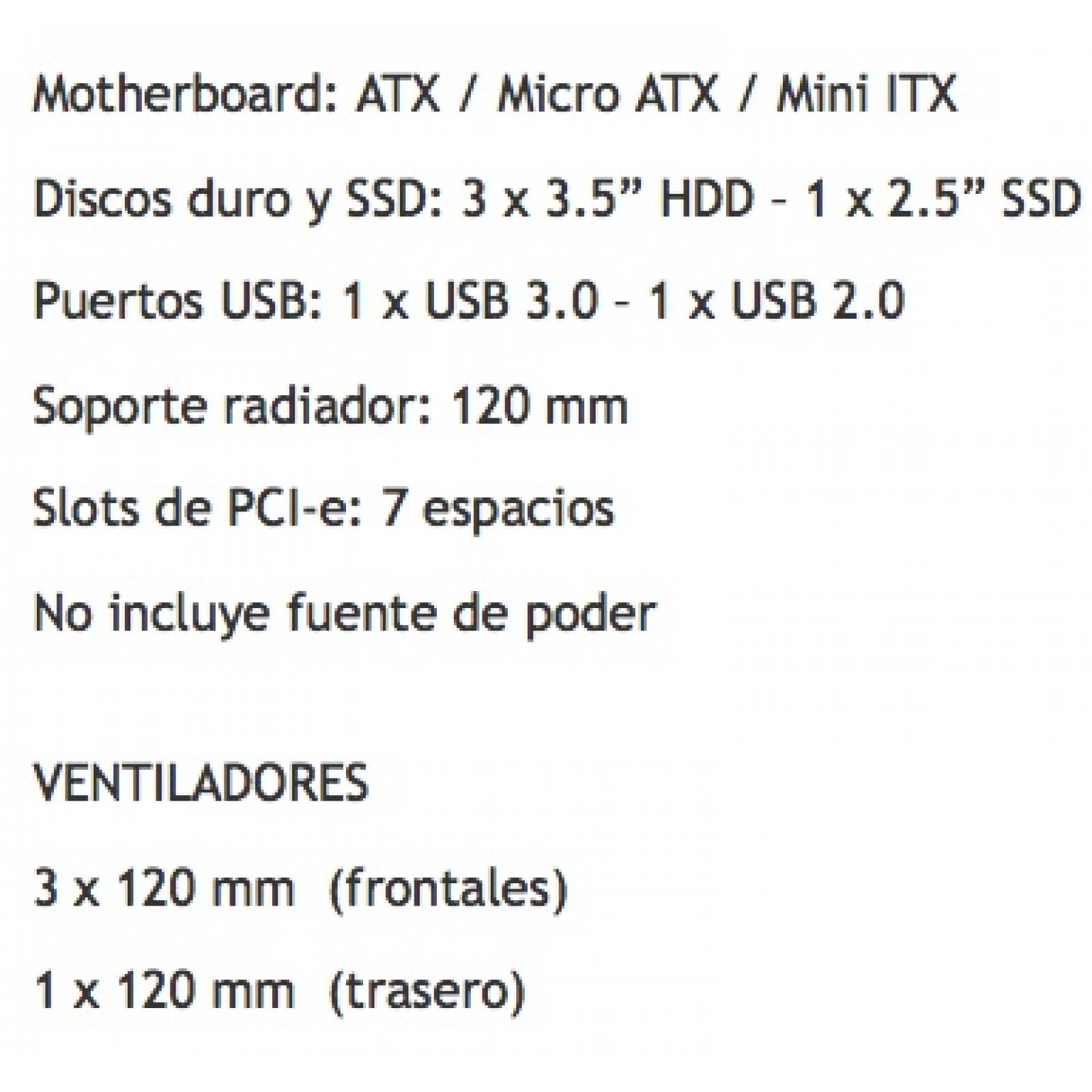 Gabinete Xzeal XZ110-1 RGB con Ventana, Tower, ATX/Micro ATX/Mini-ATX, USB 3.0/2.0, sin Fuente, Negro