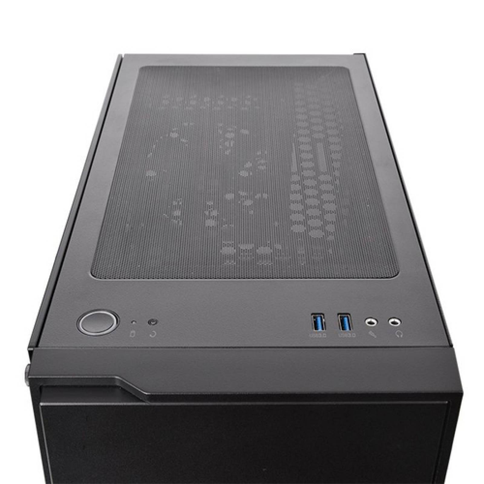 Gabinete Thermaltake H100 TG, Media torre, 2 Entradas USB 3.0 1 Audio HD, 7 Ranuras De Expannsion , Ventana Lteral De Vidrio