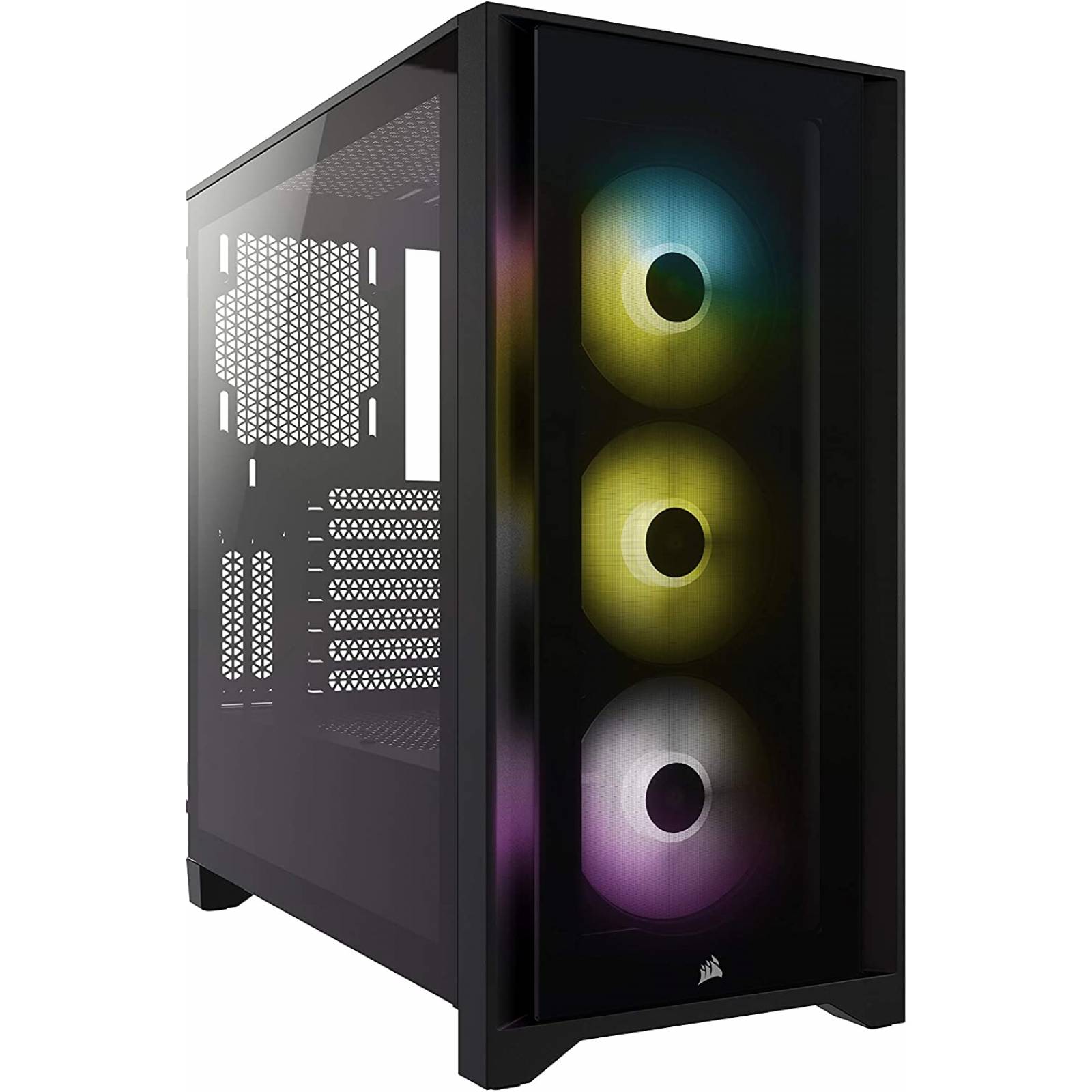 GABINETE CORSAIR ICUE 4000X RGB BLACK TG ATX CC-9011204-WW