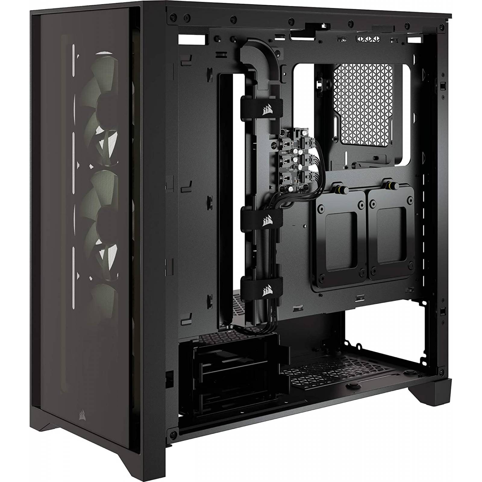 GABINETE CORSAIR ICUE 4000X RGB BLACK TG ATX CC-9011204-WW