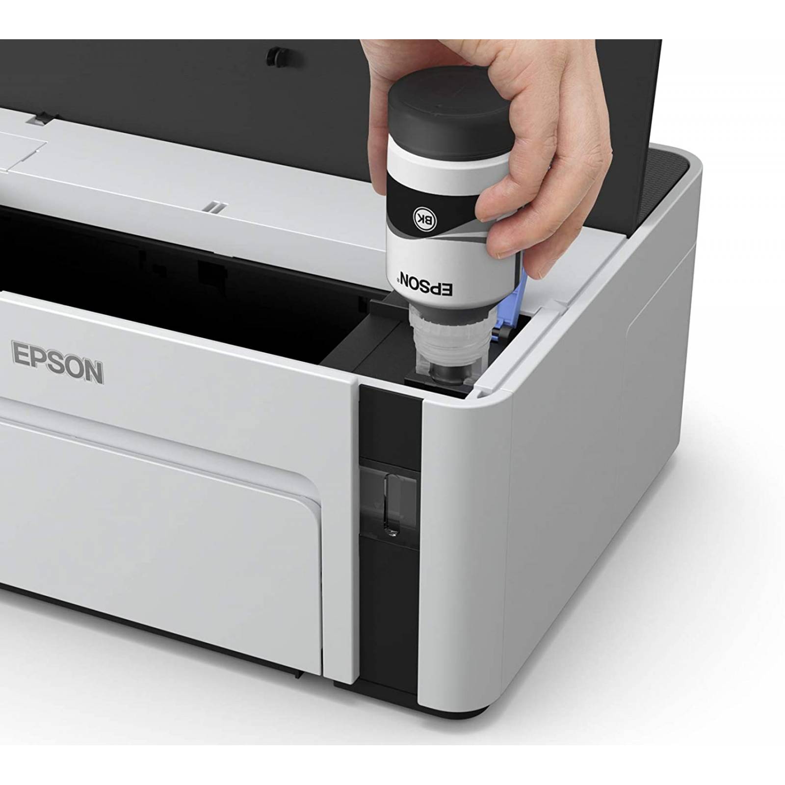 Multifuncional Monocromática Epson EcoTank ET-M3180 Inyección, Imprime/Copia/Escanea/Fax, LCD 2.4" Táctil, Inalámbrica/Usb 2.0,/ Ethernet, Doble Cara