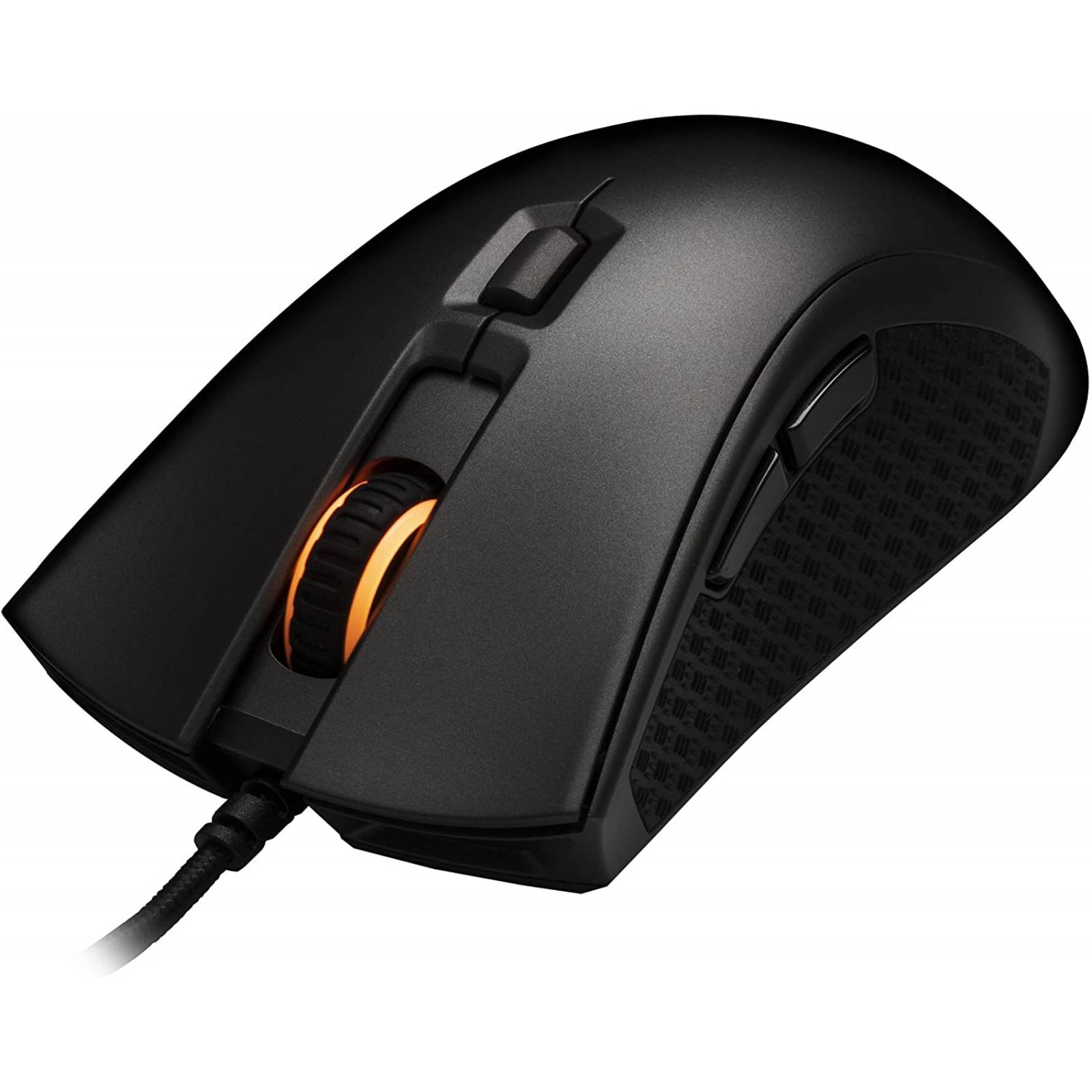 Mouse Gaming HyperX Pulsefire FPS Pro, Sensor Pixart 3389 con DPI nativos de 16.000, 6 botones programables, Iluminación RGB, Color Negro, HX-MC003B