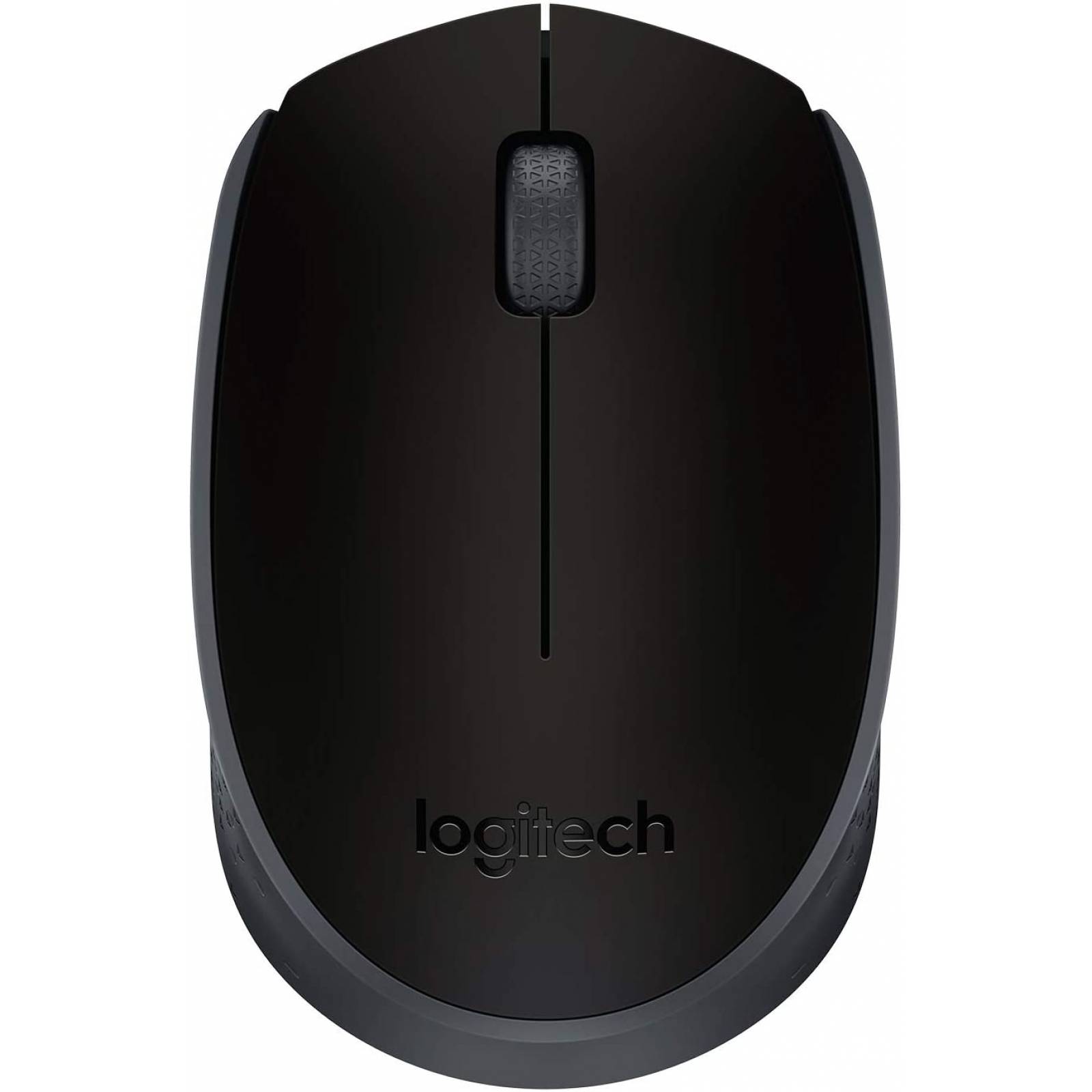 Mouse Logitech M170, inalámbrico, Nano Receptor Usb 2.0, Hasta 10 Metros, Color Negro/Gris, (910-004940)
