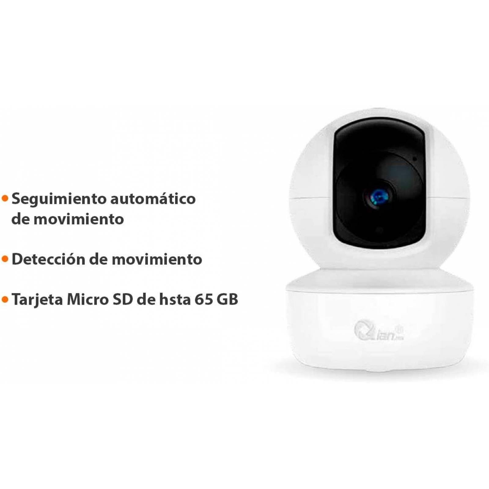 CAMARA DE VIGILANCIA QIAN QCY-62401 MINI PTZ, INALAMB 1080P INFRAR 10M