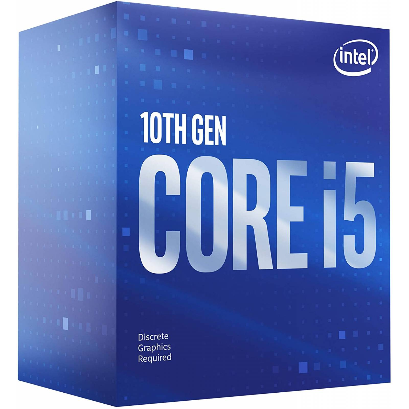 Procesador Intel Core i5-10400F, LGA 1200 2.9GHz, 10Th Gen, cache de 12M, Requiere Tarjeta Grafica, (BX8070110400F)