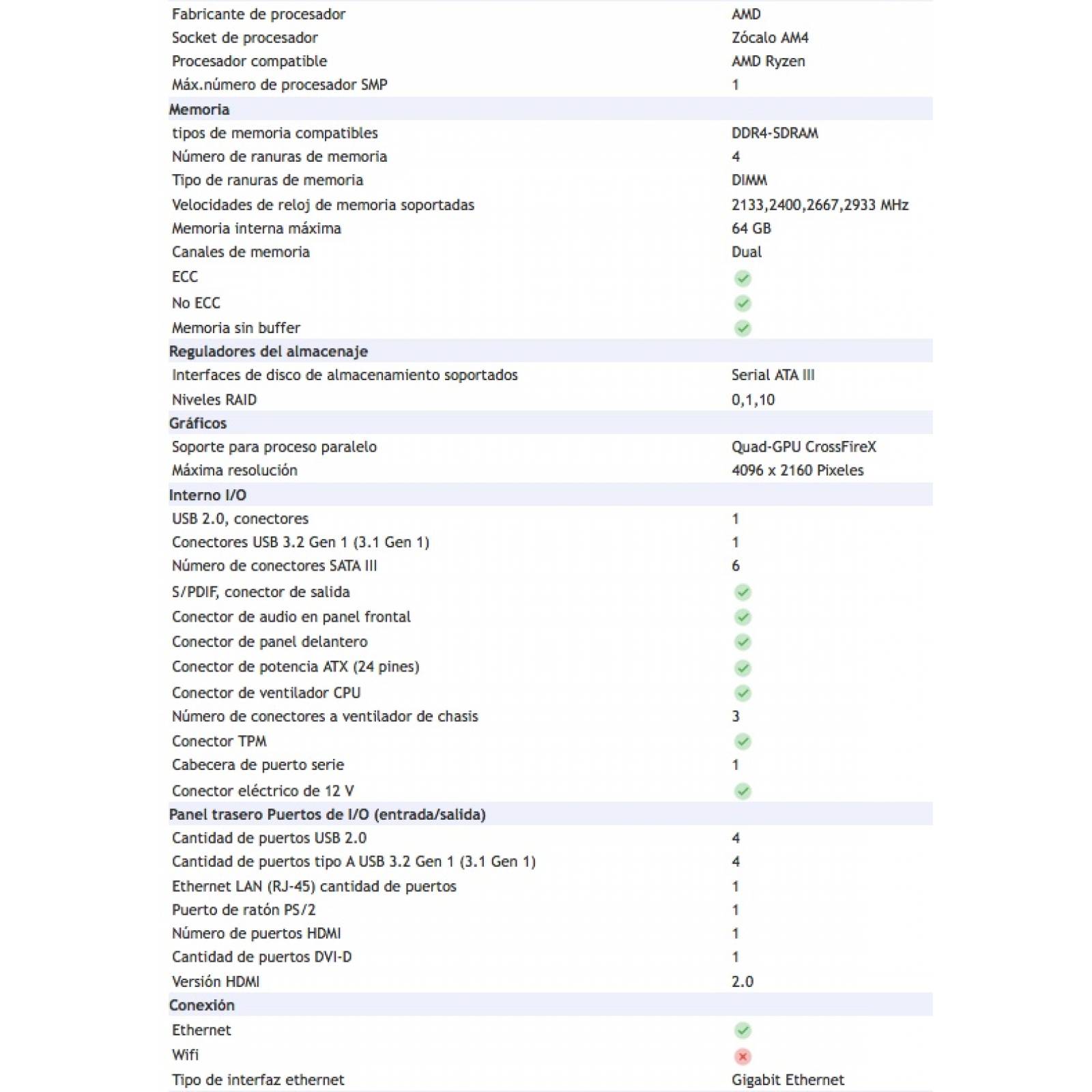 Tarjeta Madre Gigabyte B450 Gaming X Socket AM4, Ryzen 3000, 4xDDR4-SDRAM, 6xSATA III, M.2, 4xUSB 3.0, 4xUSB 2.0, 1xHDMI,