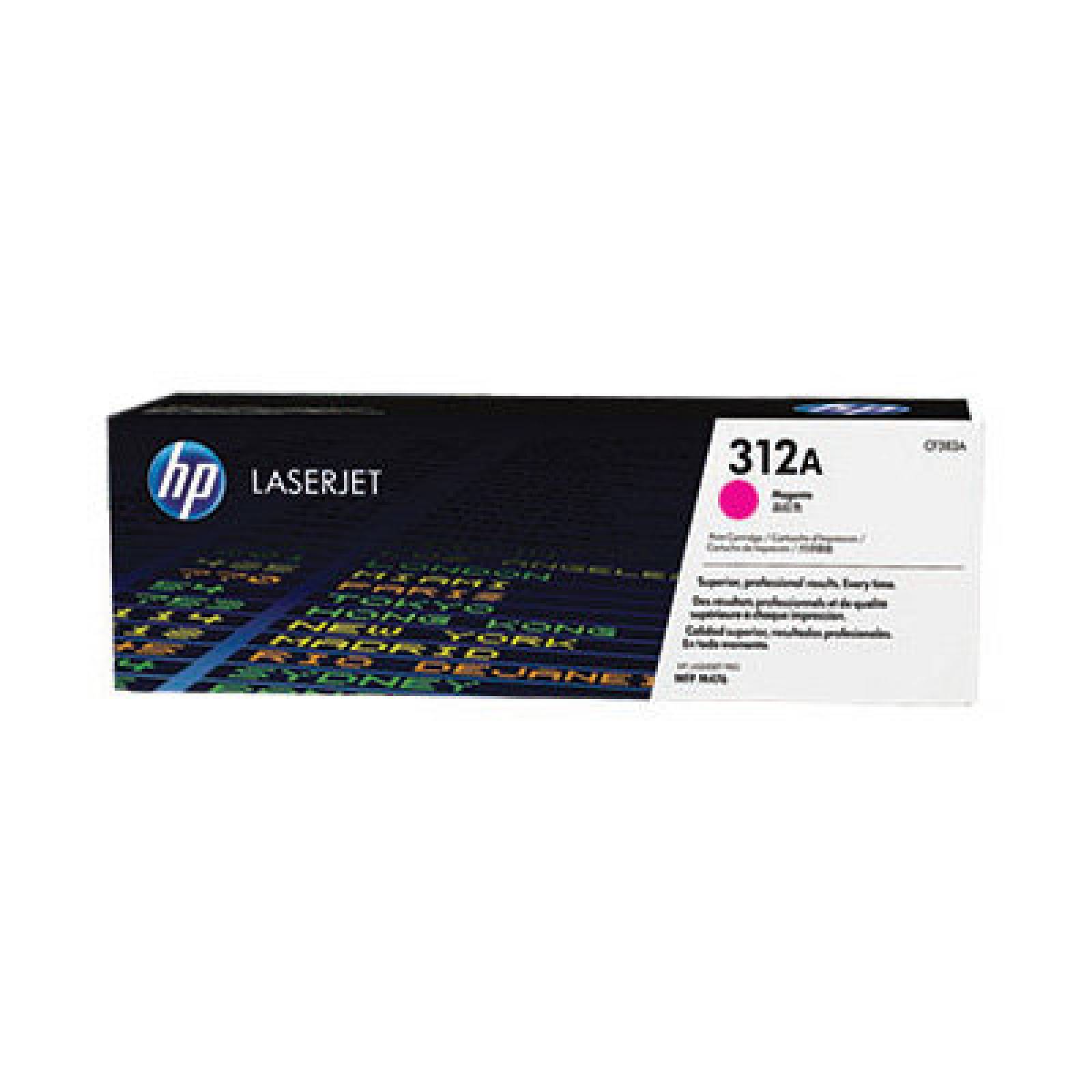 TONER HP 312 A MAGENTA PARA LASERJET PRO MFP M476 (CF383A)