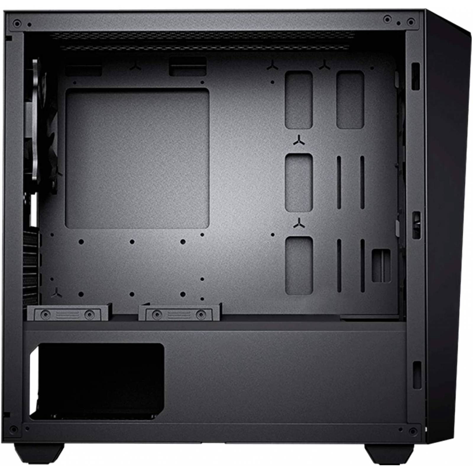 Gabinete Gamer Cougar MG120-G, Media torre, Ventana Lateral y delantera de cristal, Incluye Ventilador 120mm, Mini Torre, Micro ATX, Mini ITX, CGR-5TMZB-G