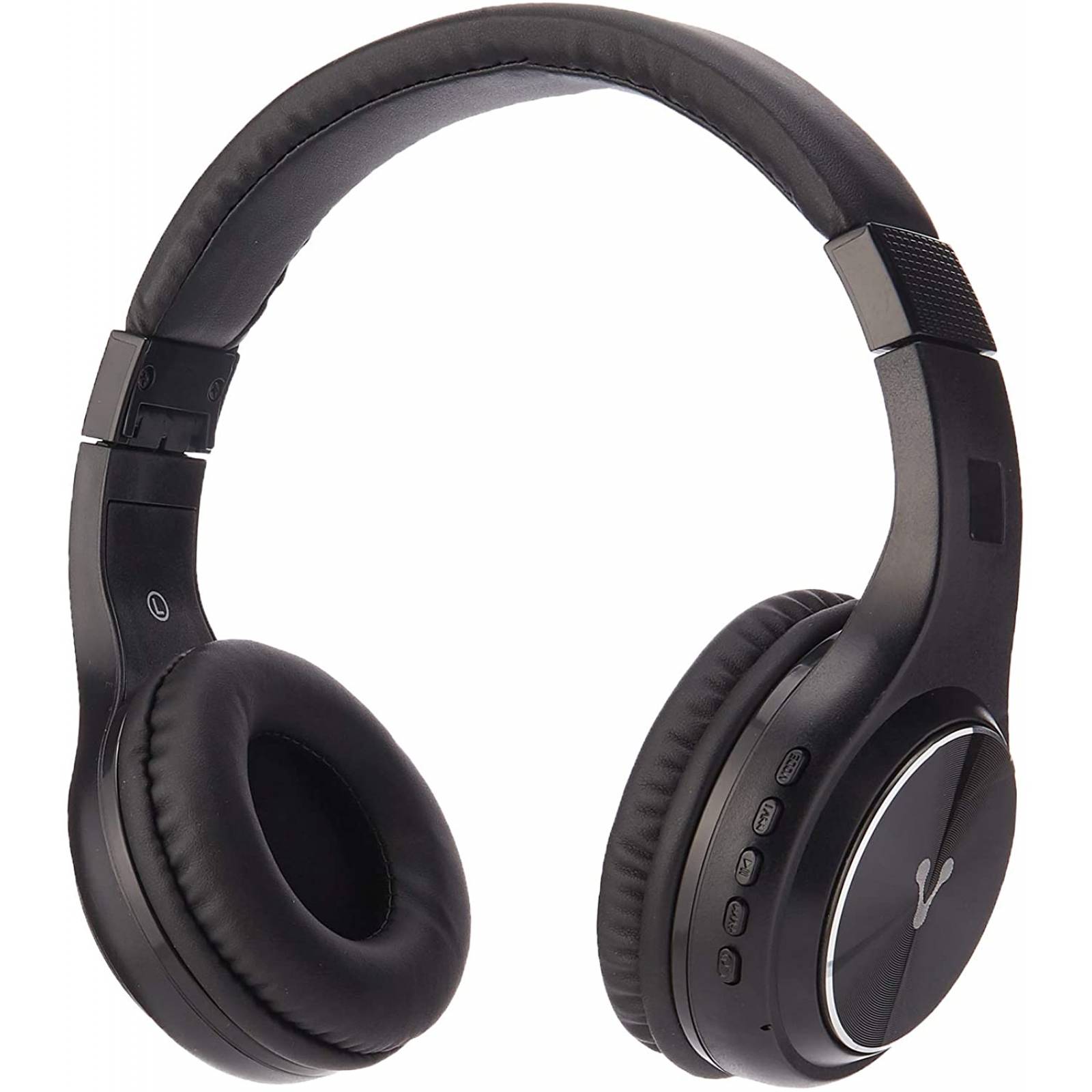 DIADEMA VORAGO HPB-300 BLUETOOTH/ FM/ MSD PLEGABLE NEGRA