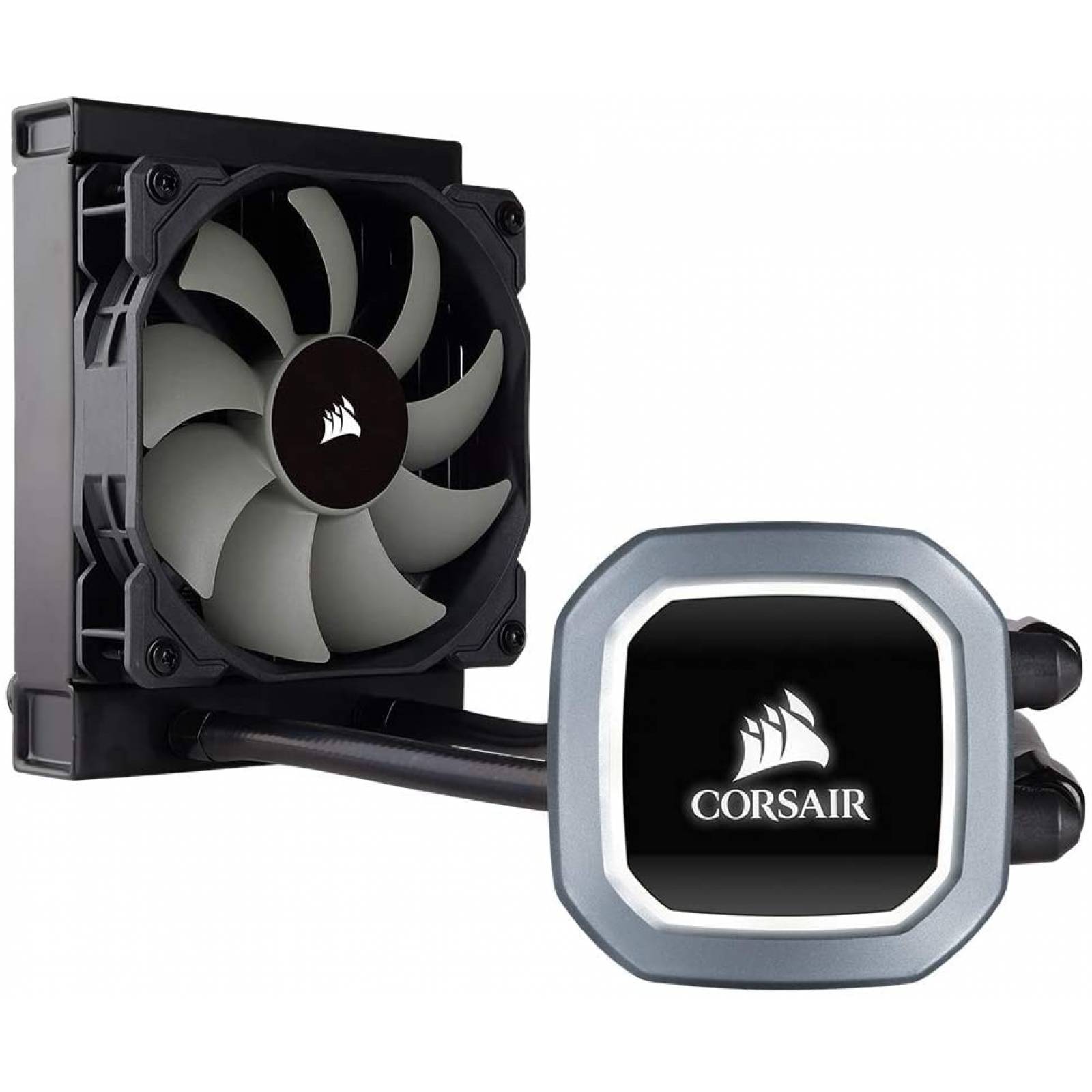 Sistema de enfriamiento liquido Corsair H60, 1 Ventilador 120mm, Aluminio, Socket Universal Amd/Intel (CW-9060036-WW)