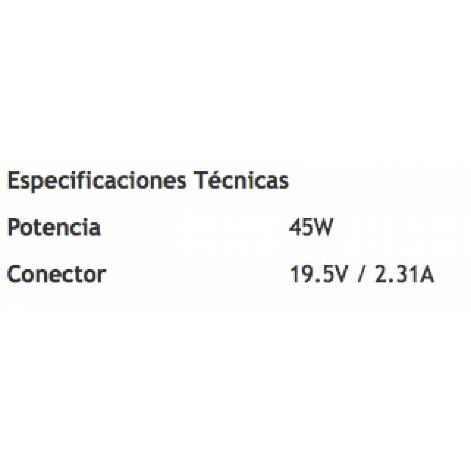 CARGADOR HP-COMPAQ 741727-001 19.5V 2.31A 45W PUNTA AZUL
