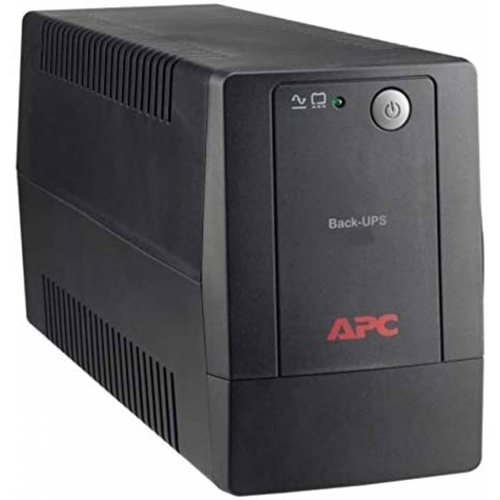 No break apc back-ups 1000va, 12v, 600w, 6 outlets, 145 min de respaldo, tecnologia avr