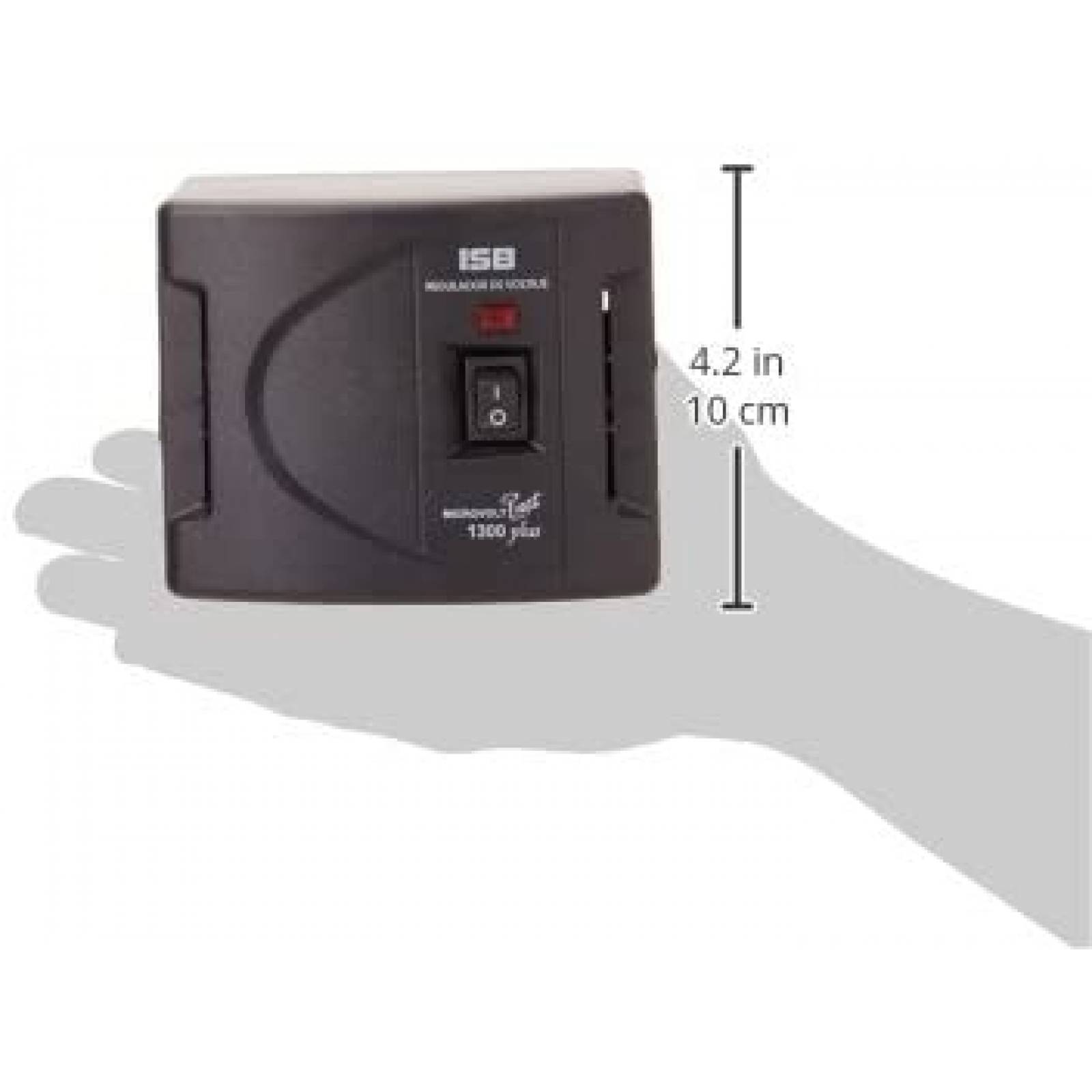 REGULADOR SOLA BASIC MICROVOLT 1300 VA, 8 CONTACTOS, PROTECCION LINEA TELEFONICA