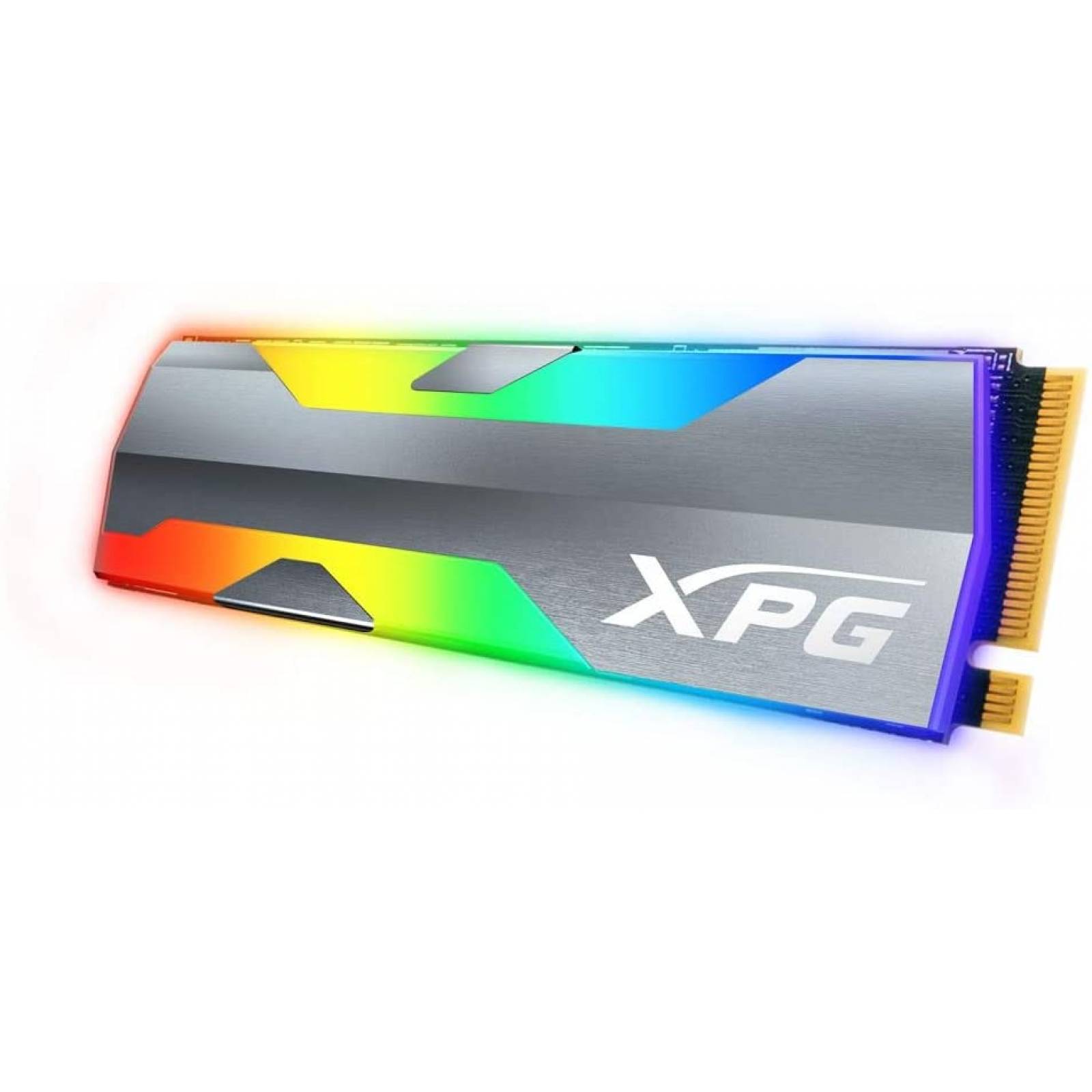 Unidad De Estado Solido XPG Spectrix S20G, 500GB, RGB, PCIe Gen3X4, M.2 2280, lectura de 2500 Mbs, M.2 2280, ASPECTRIXS20G-500G-C