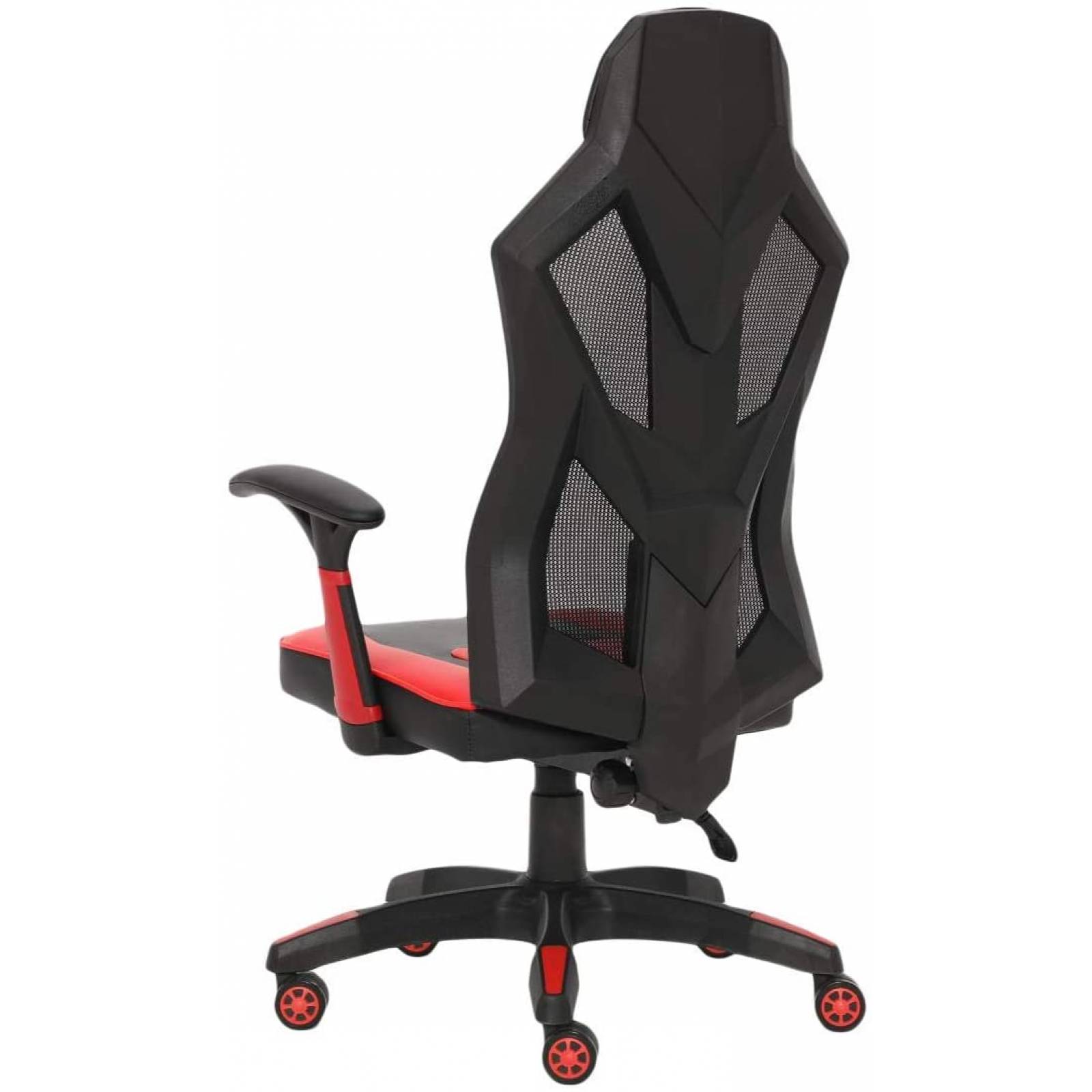 Silla Gamer Xzeal XZSXZ30R, Asiento giratorio ajustable, Base de Acero, Pistón clase 2, Multi-Inclinacion, 5 soportes PVC, Color Rojo