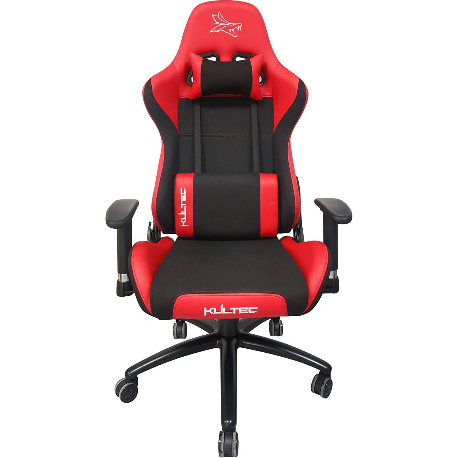 SILLA KULTEC SERIE X2 VINIPIEL ROJO KLTX-113 SIN GARANTIA