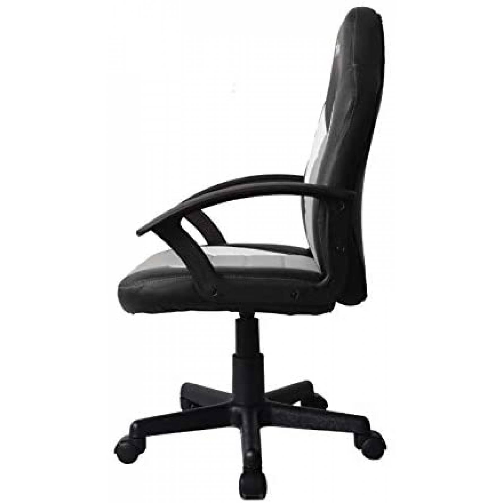 SILLA GAMER STYLOS GRIS CLASE 2 ERGONOMICA 100KG (STGSGR1S)
