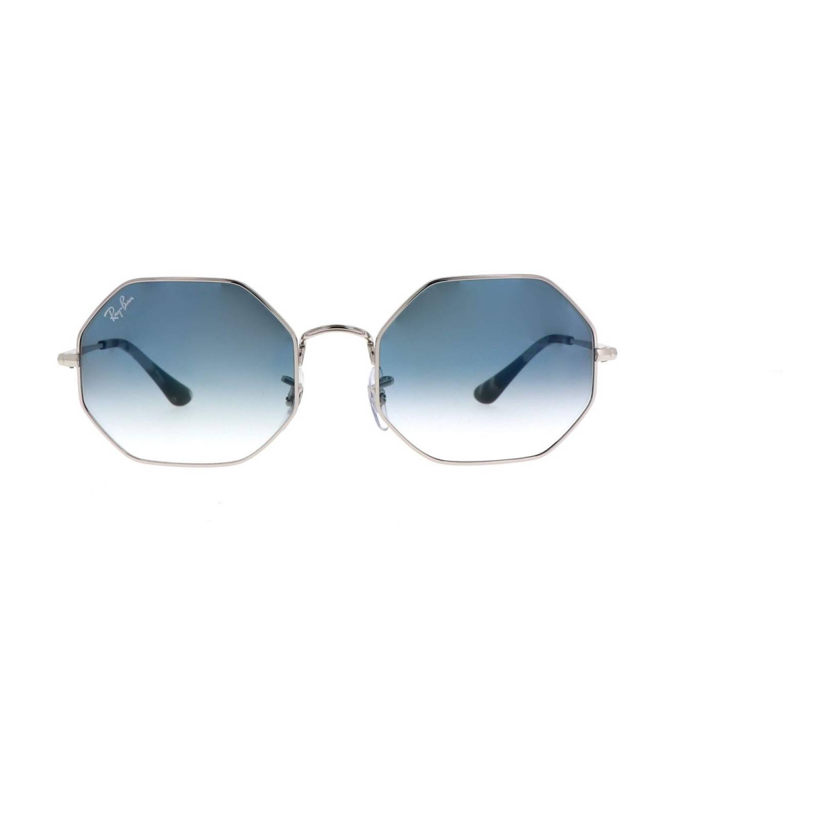 Ray Ban Rb1972 9149/3F Octagon Azul degradado Plata Original