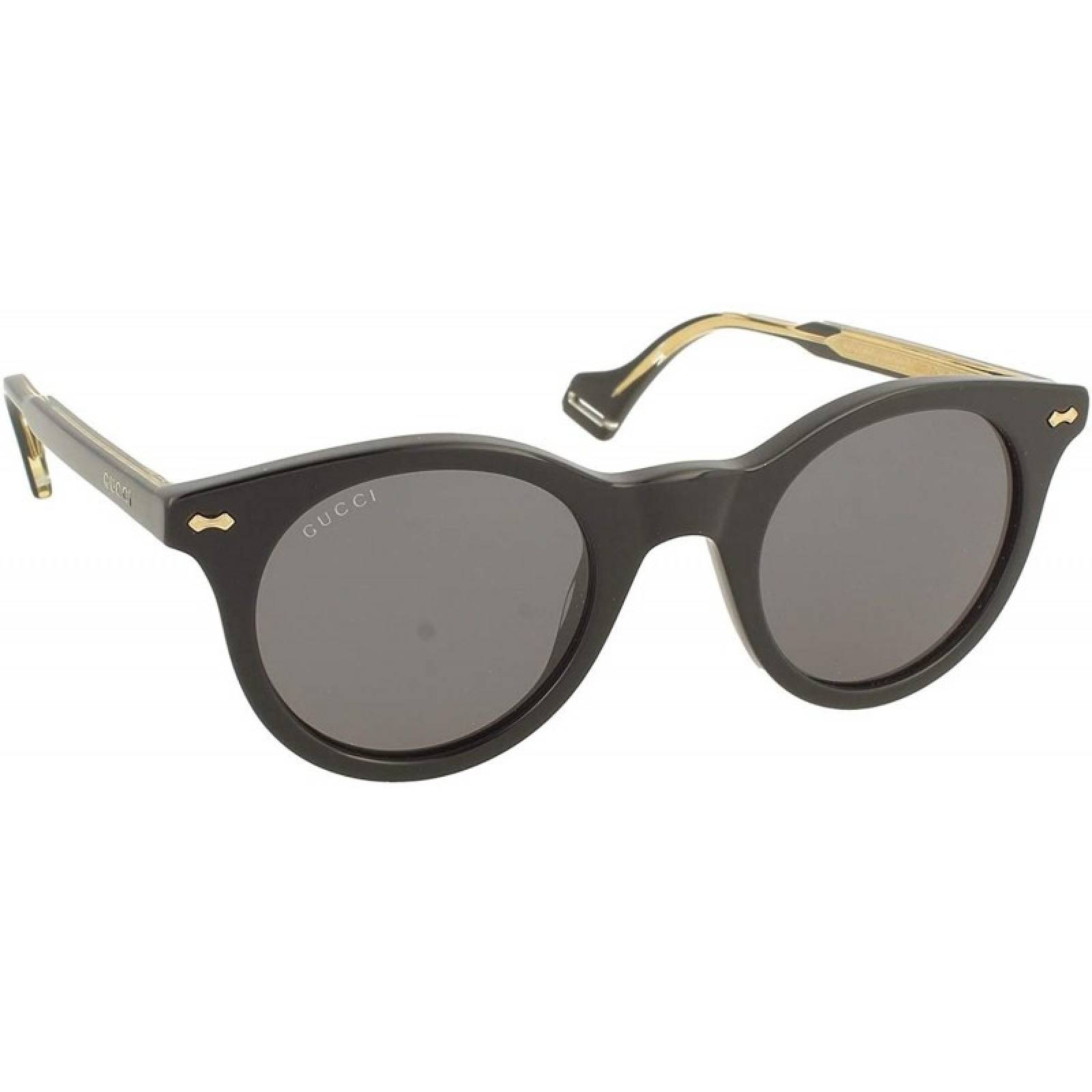 Gucci Gg0736S 001 Round Shape Negro Gris Original