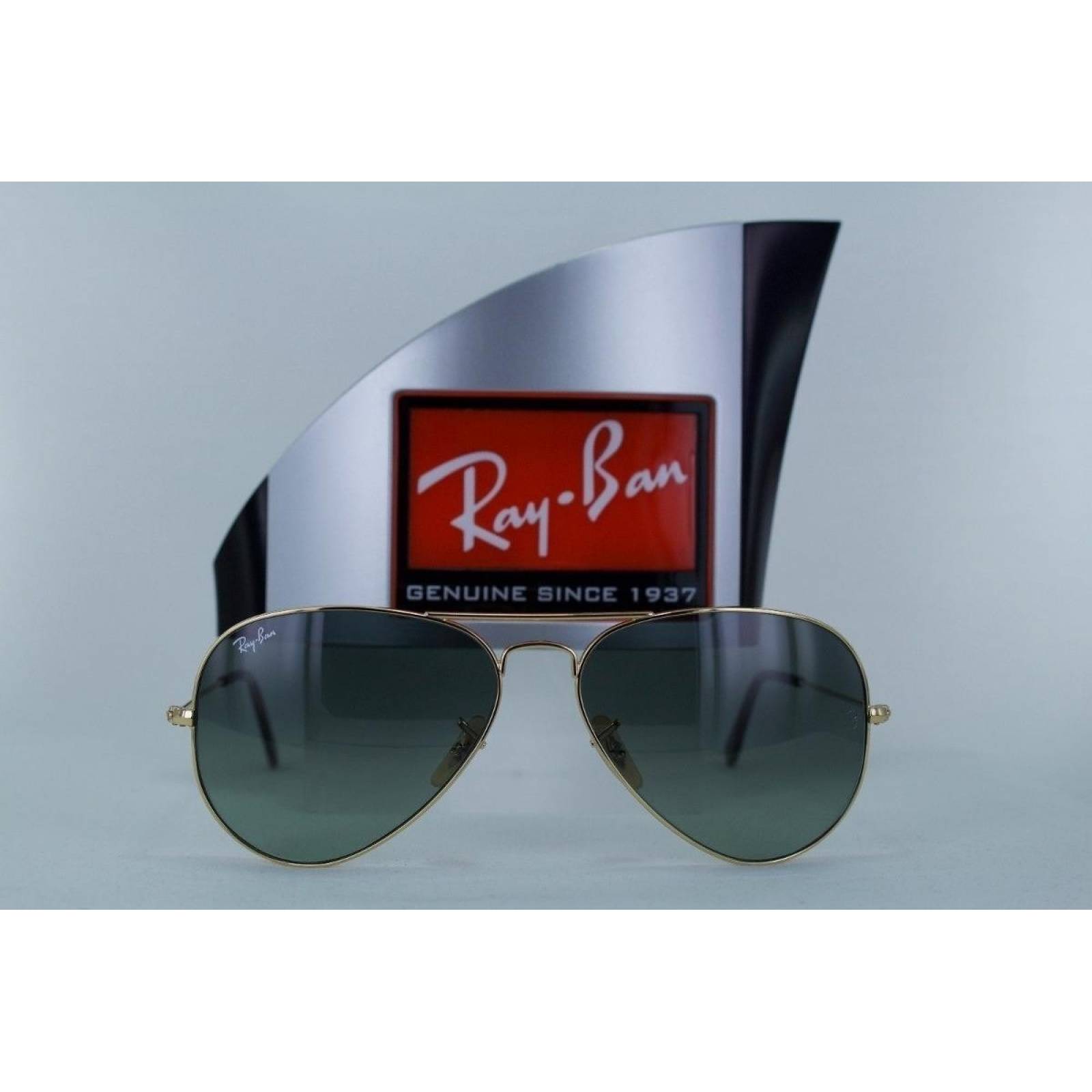 Ray Ban Rb3025 181/71 Aviator Habana Gris Degradado Dorado