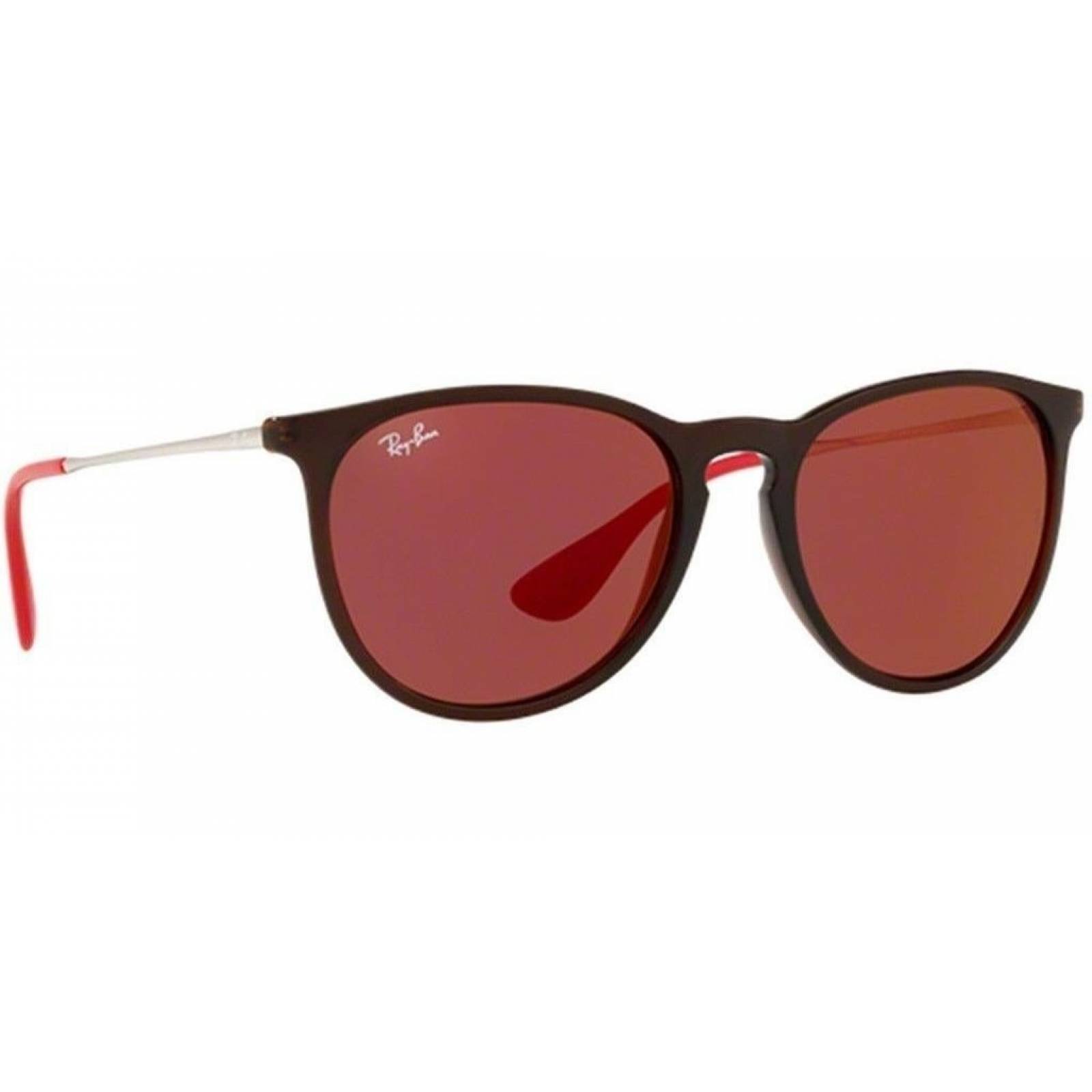 Ray Ban Rb4171 6339/d0 Erika Mix Rojo Plateado Icon Original