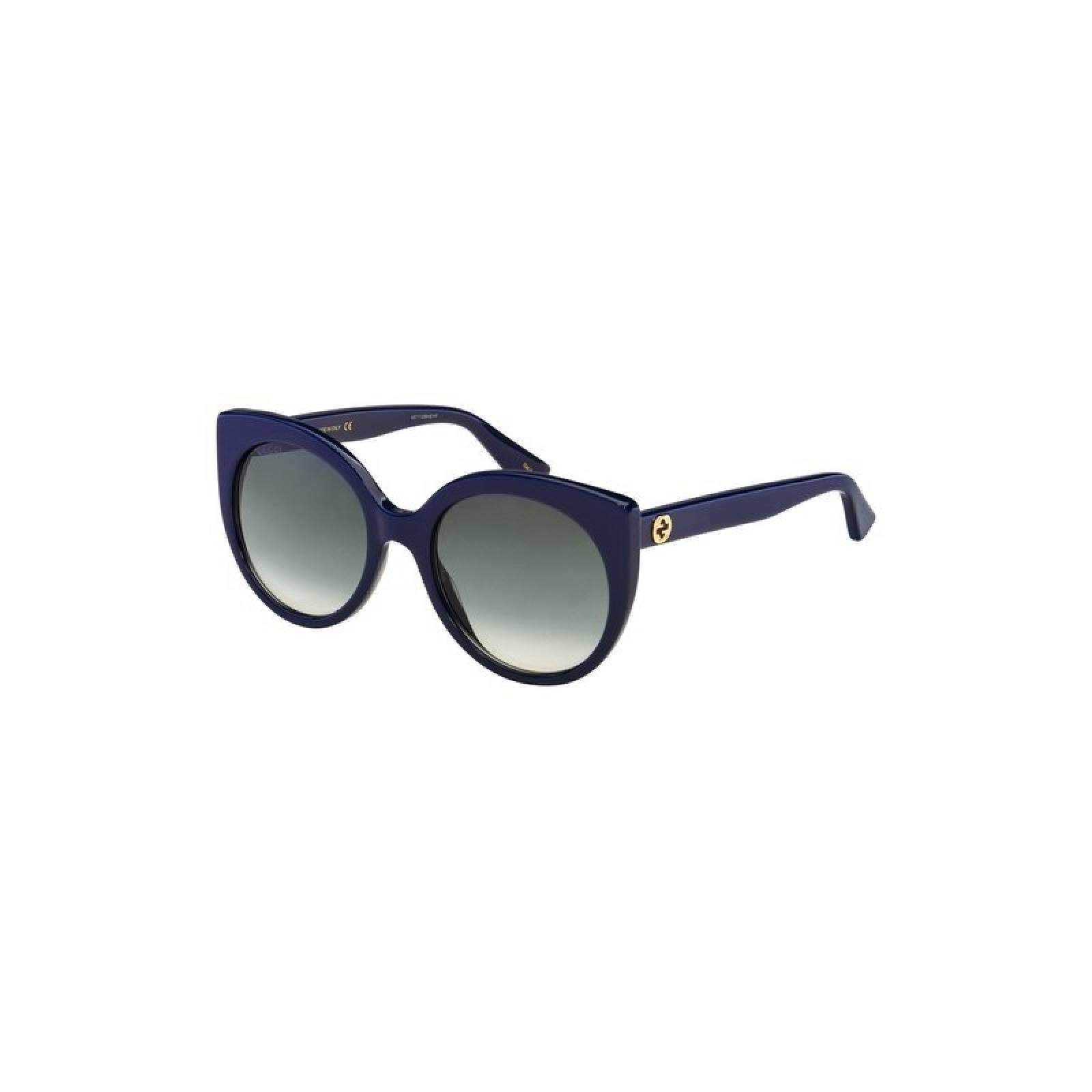 Gucci Gg0325S 008 Round Acetato Azul marino Degradado