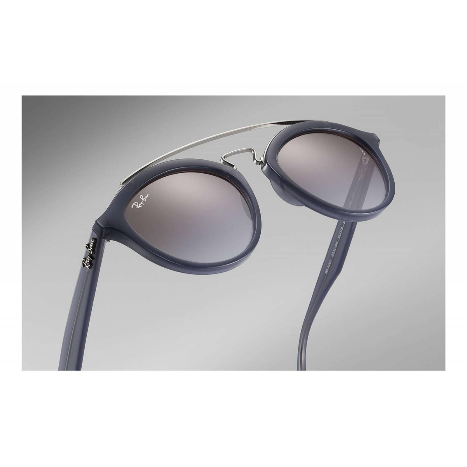 Ray Ban Rb4257 6232/94 Gatsby Ii Gris degradado Azul Original