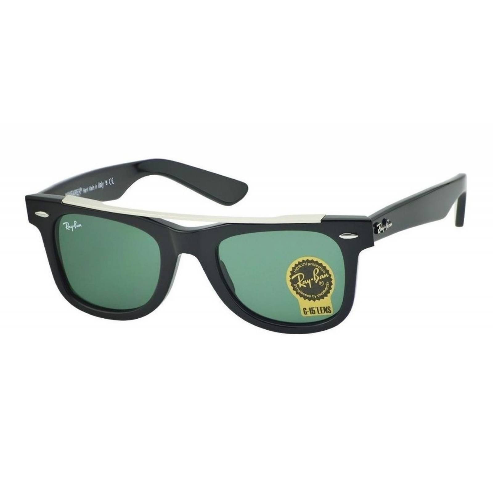 Ray Ban Rb4540 001/31 Wayfarer Double Bridge Negro G-15