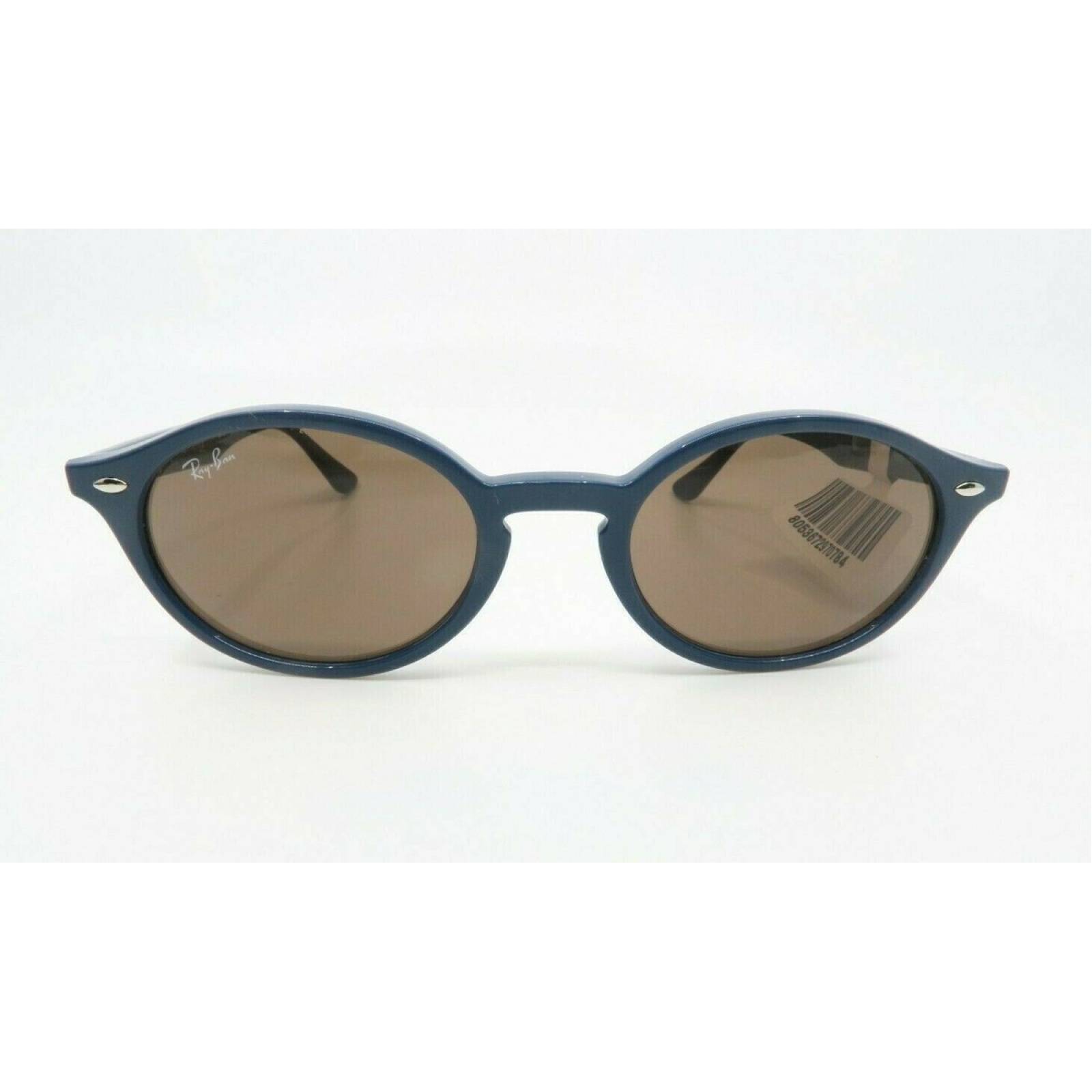 Ray Ban Rb4315 6380/73 Oval acetato Azul Cafe Original