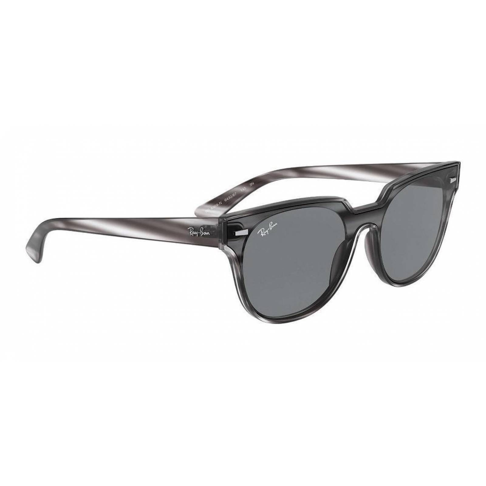 Ray Ban Rb4368n 643087 Meteor Blaze Negro Gris Clasico