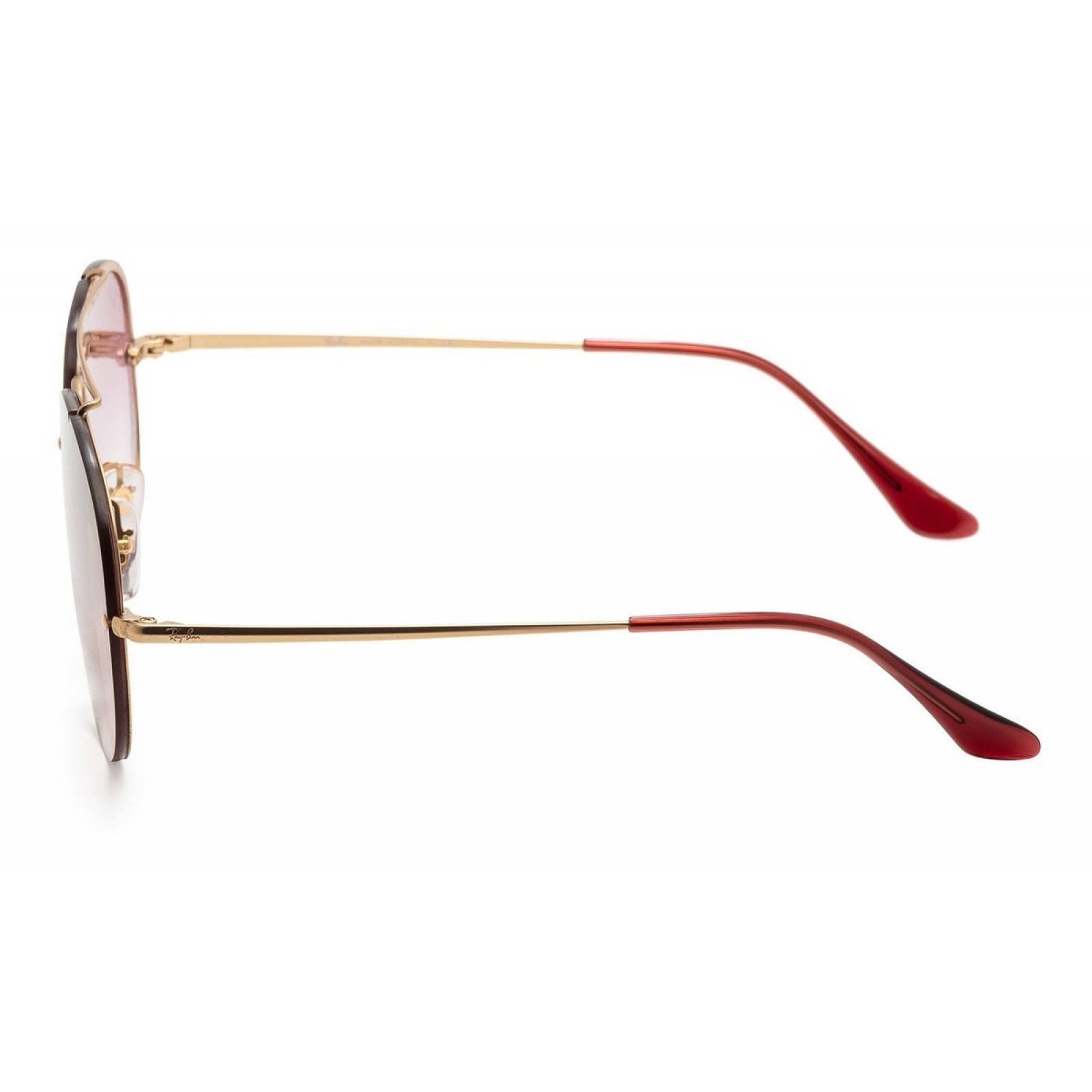Ray Ban Rb3584n 91400T Aviator Blaze Vino degradado Dorado