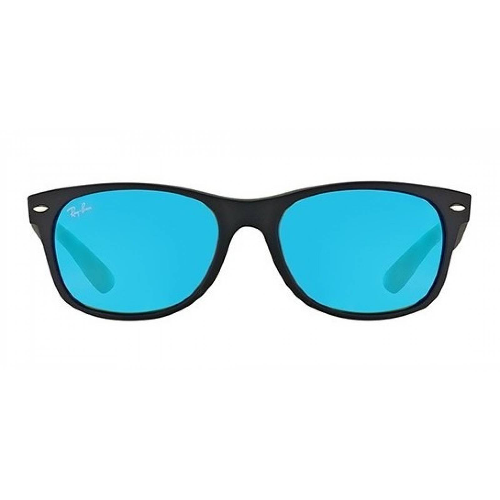 Ray Ban Rb2132 622/17 New Wayfarer Azul Espejo Negro Mate