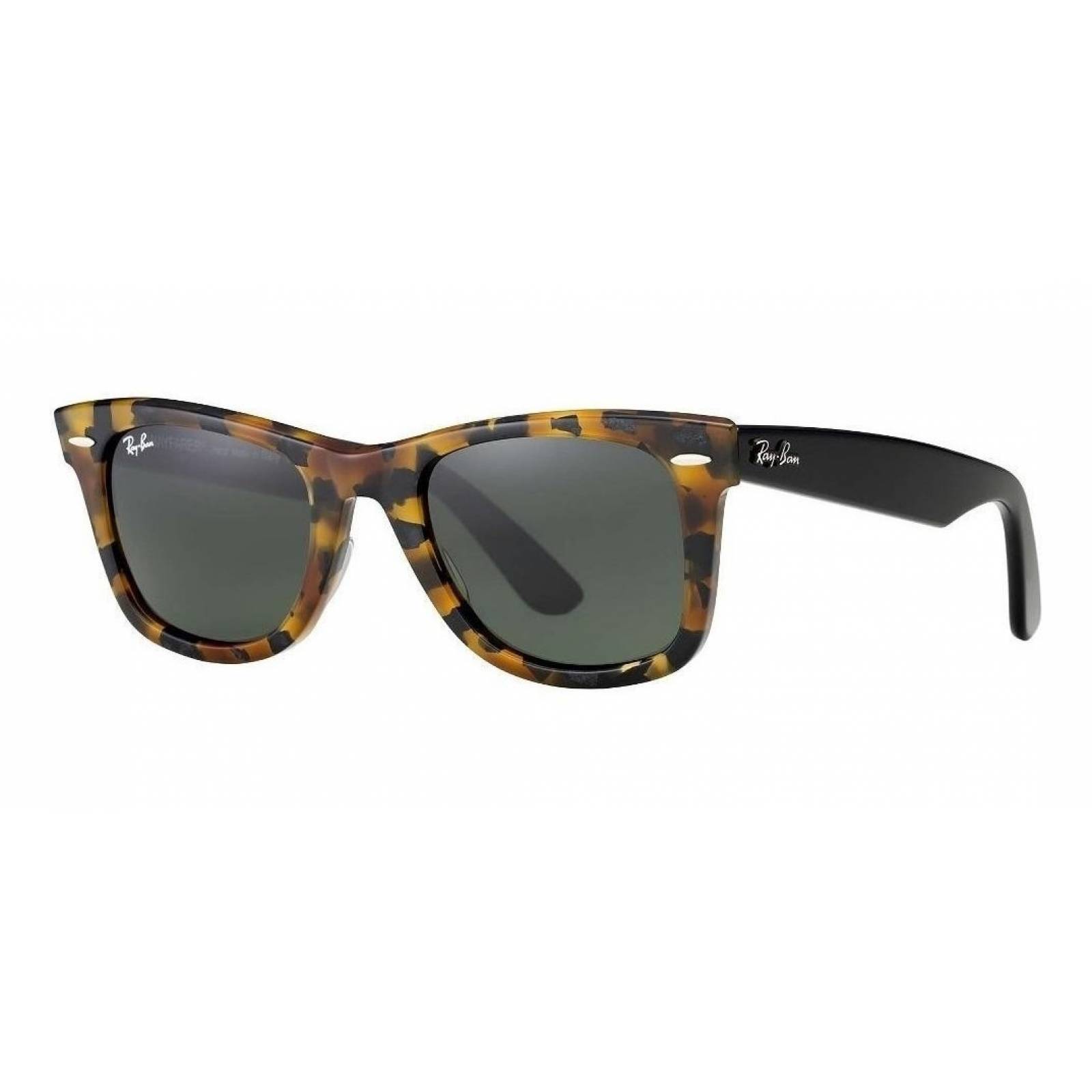 Ray Ban Rb2140 1157 Wayfarer Fleck Carey Negro Original Icon
