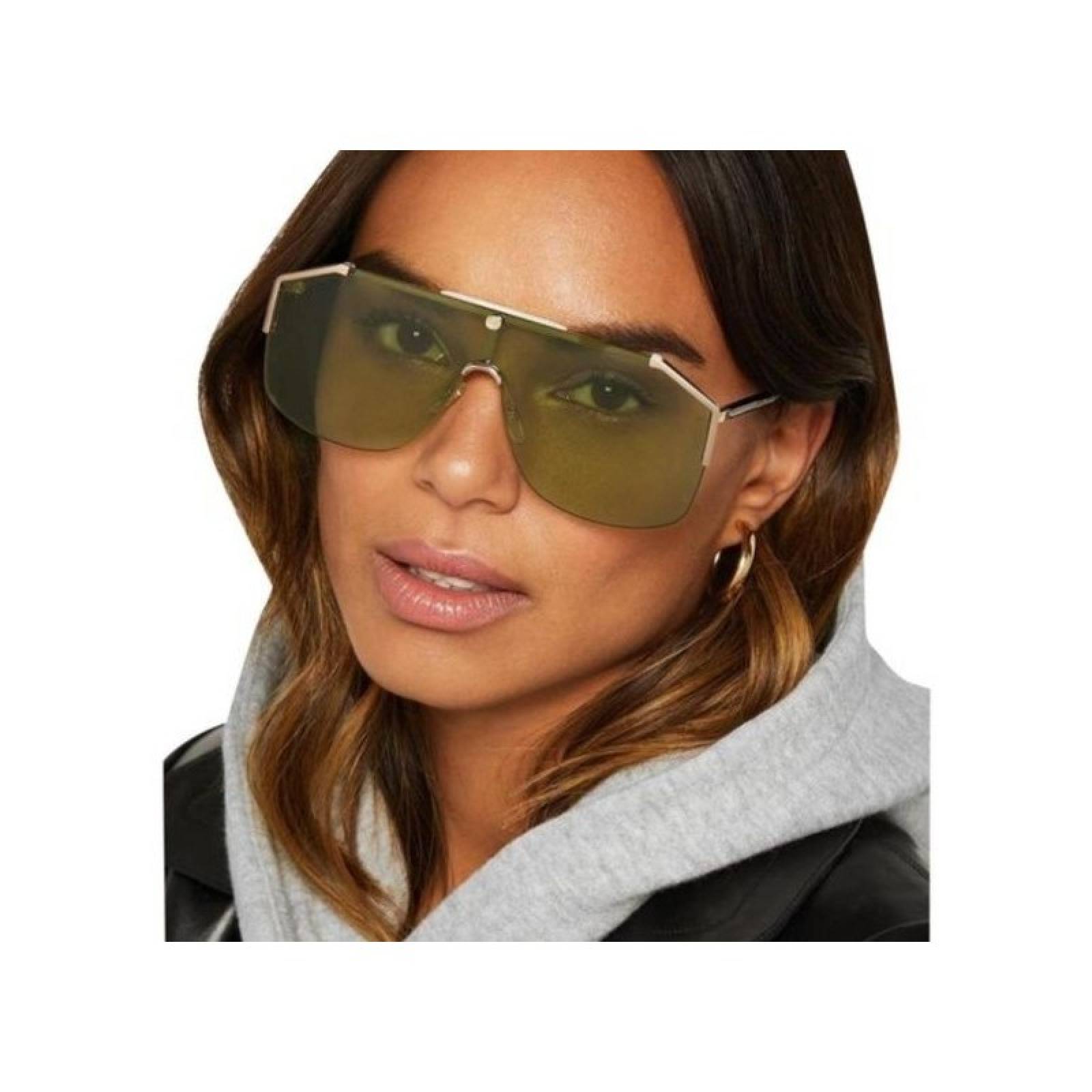 Gucci GG0291S 001 New Aviator Square Gris Negro Original