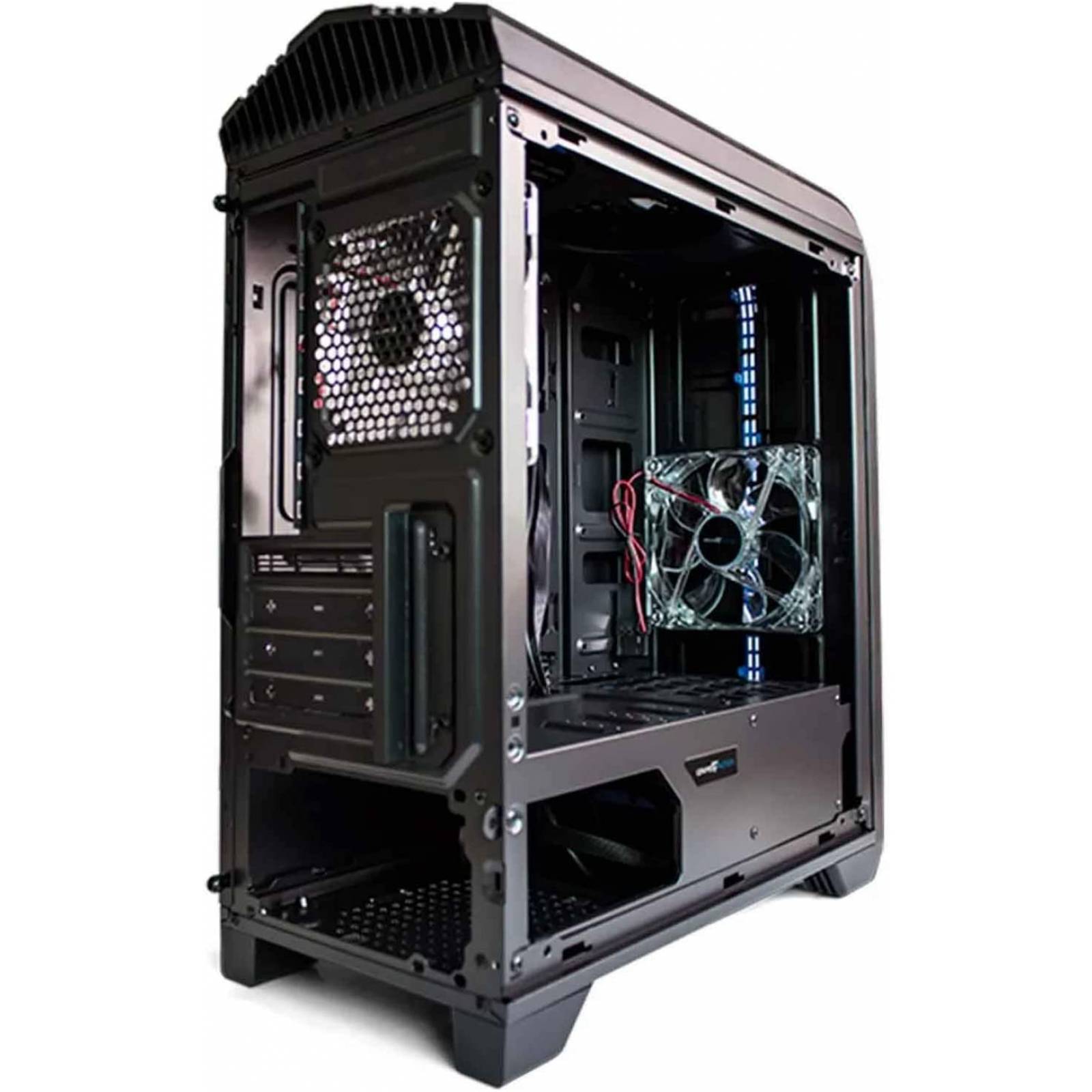 GABINETE GAME FACTOR CSG500 AZUL mATX USB 3.0,1 VENT 120MM S/FTE