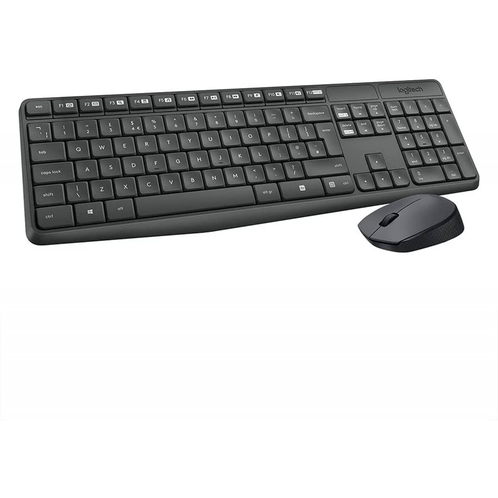 KIT LOGITECH MK235 TECLADO Y MOUSE INALAMBRICO (920-007901)