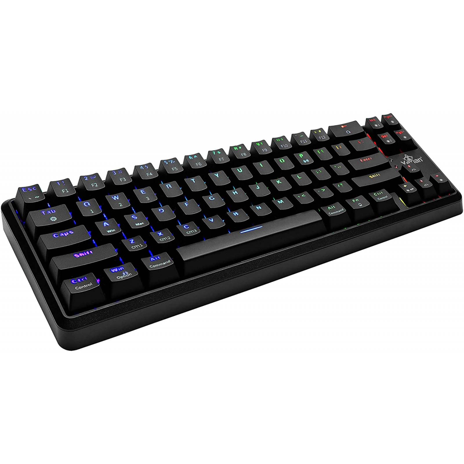 TECLADO GAMER YEYIAN YTM-28210B AKIL S3500 MECANIC SWITCH AZUL RGB