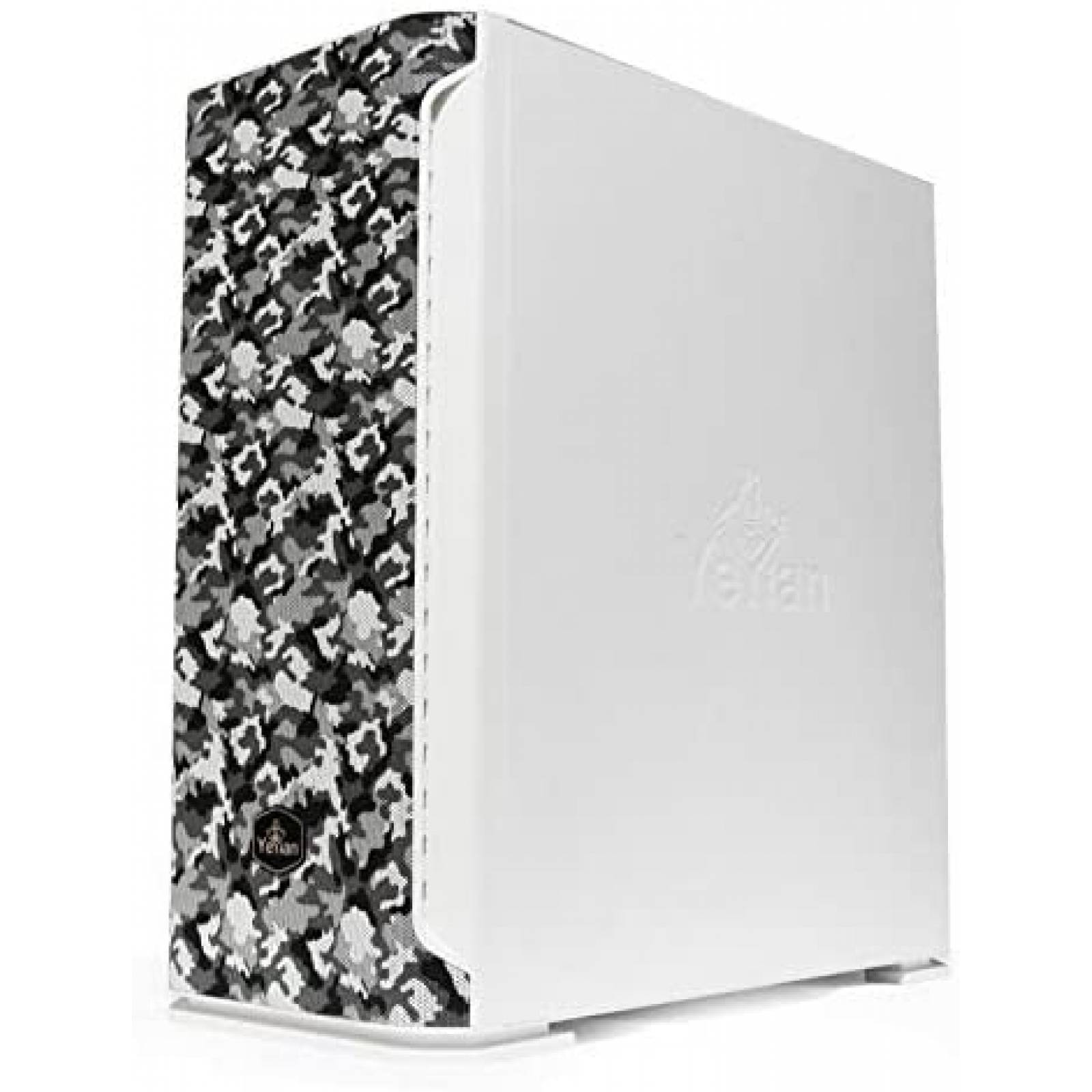 GABINETE YEYIAN HOLLOW 2500 BLANCO ATX 3 VENTILADOR ARGB