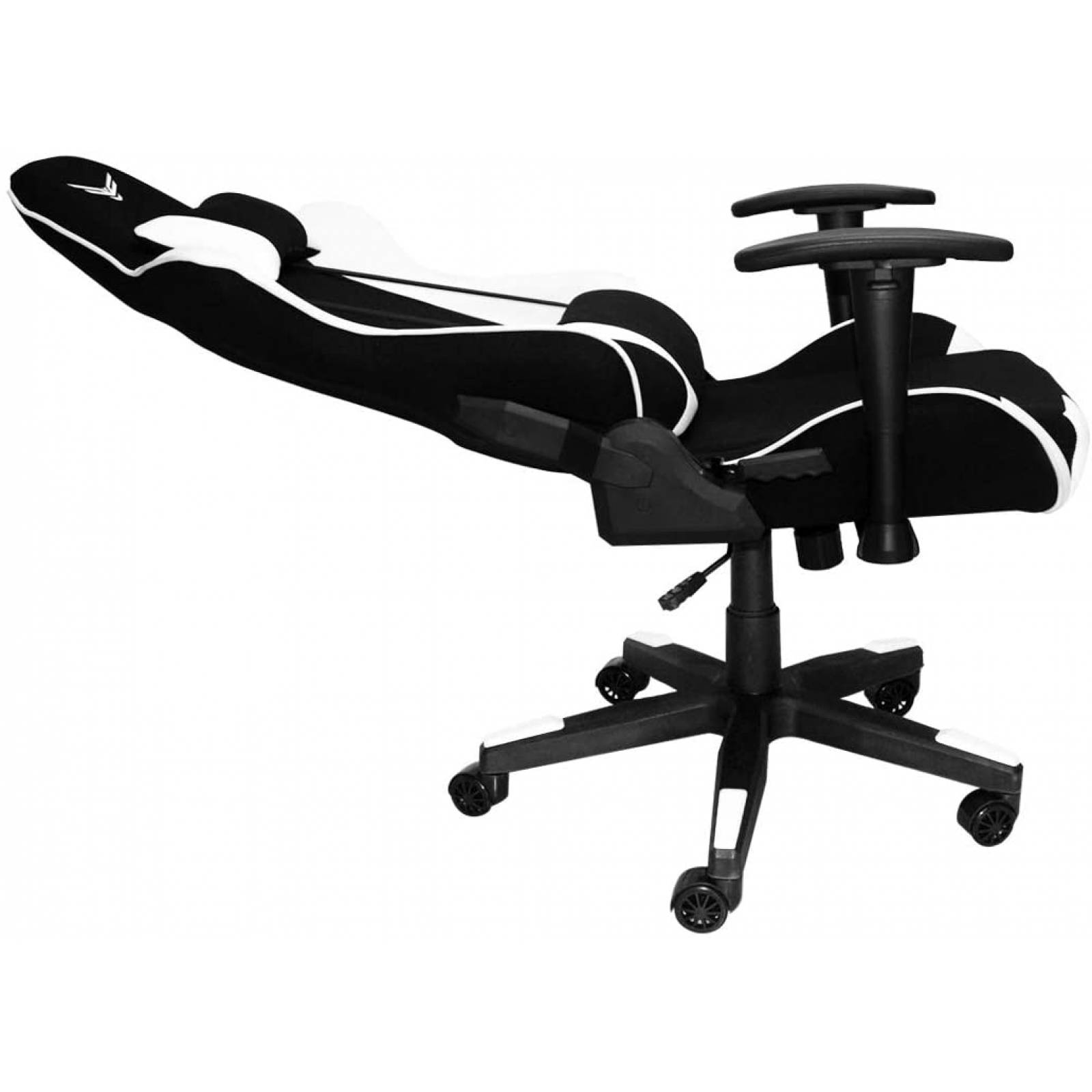 SILLA GAMER NA-0940B FALCON BLANCA BASE METALICA SOPORTE LUMBAR SOPORTE CER