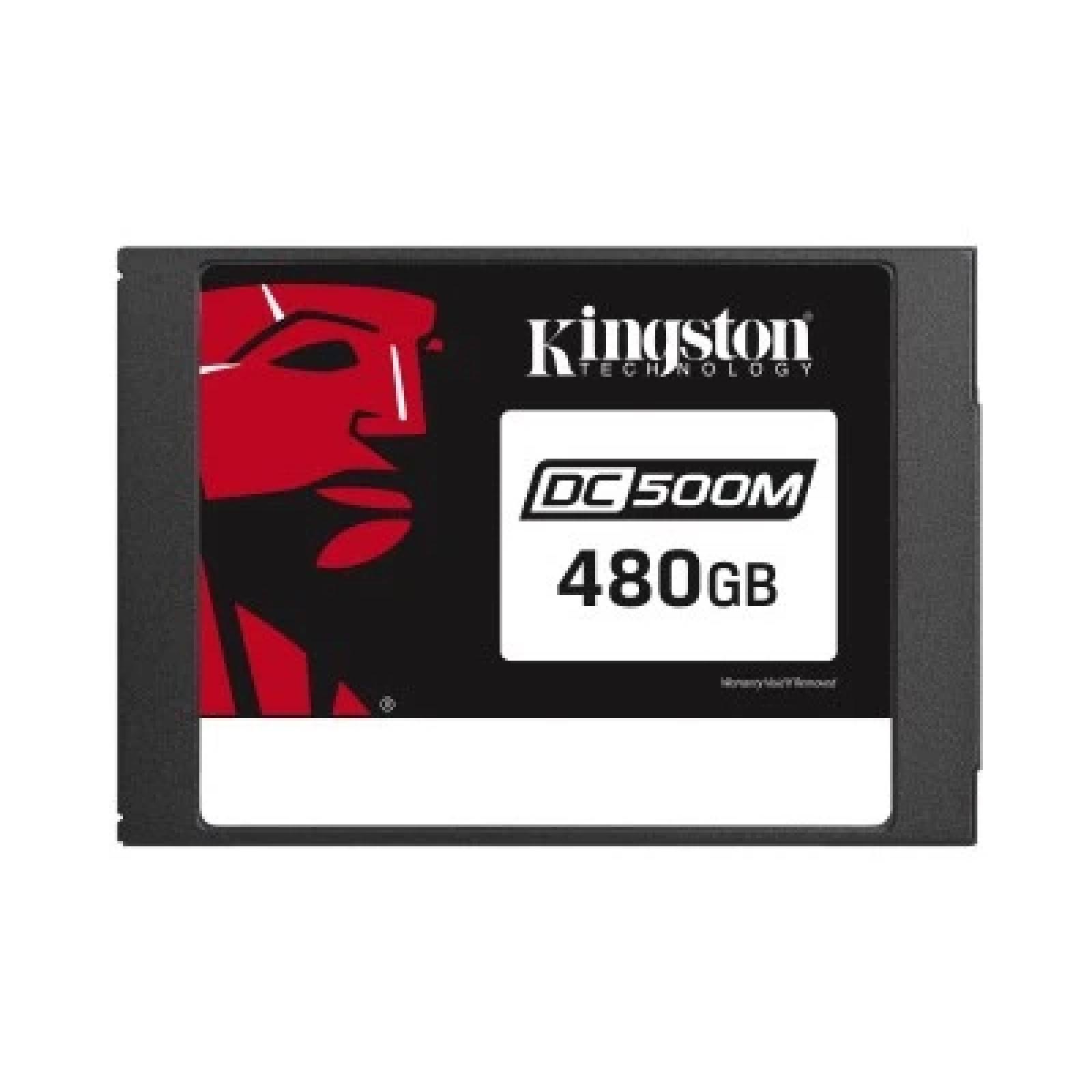 SSD Kingston Technology SEDC500M 2.5 480GB - 2.5", 480 GB, Serial ATA III, 555 MB/s, 520 MB/s