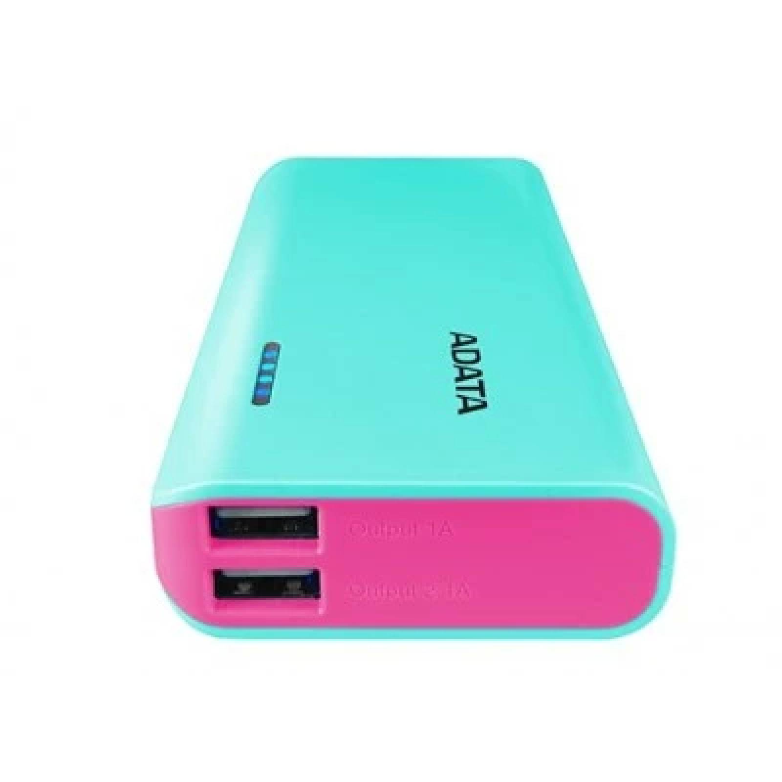 Power Bank ADATA PT100 - Aqua, 10000 mAh