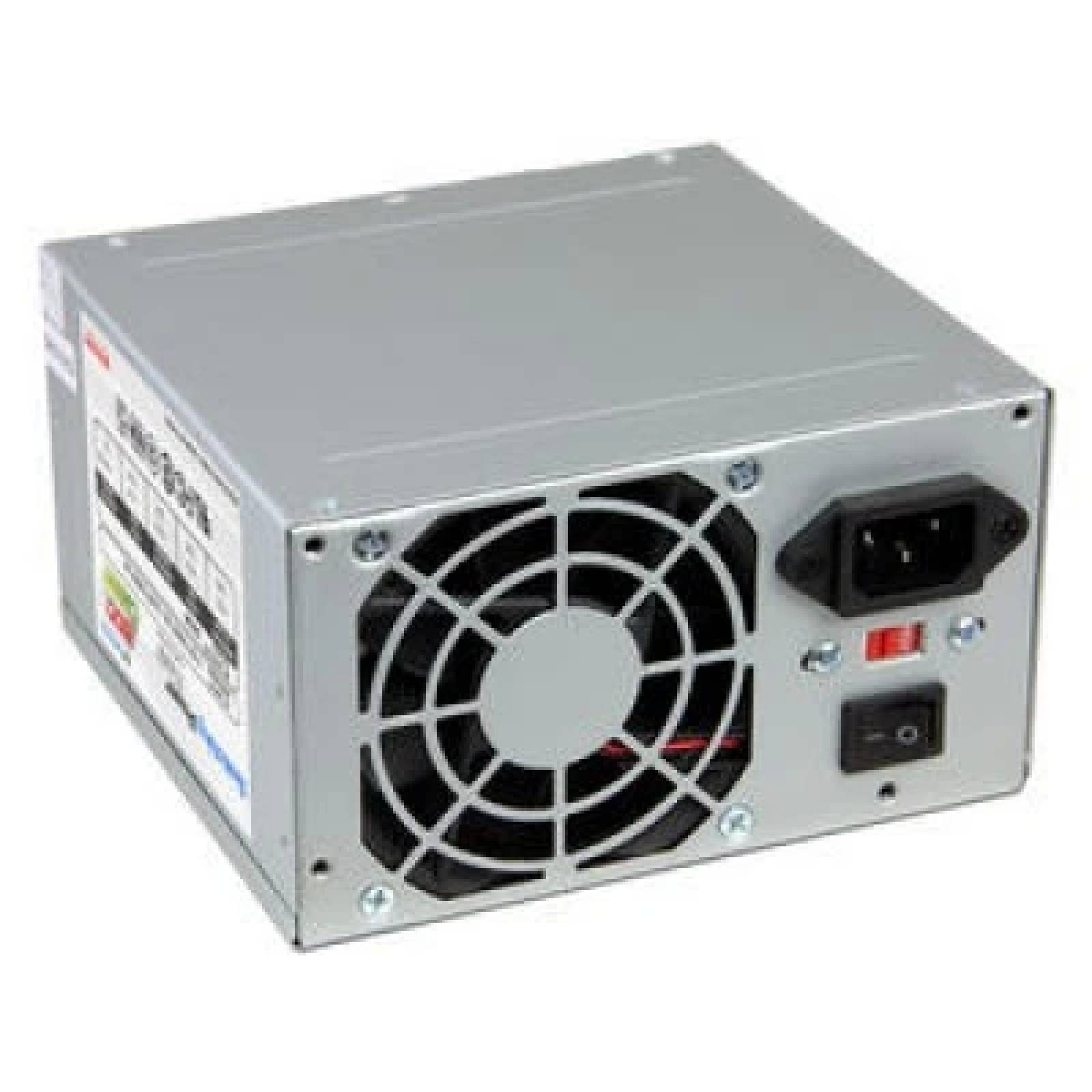 Fuente De Poder Acteck Edge R500 (ES-05001) 500 watts, 20+4 Pines, 2 Sata, 2 Molex