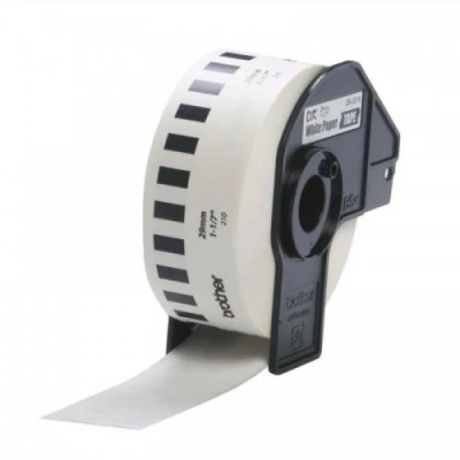Cinta BROTHER DK2210 - Color blanco