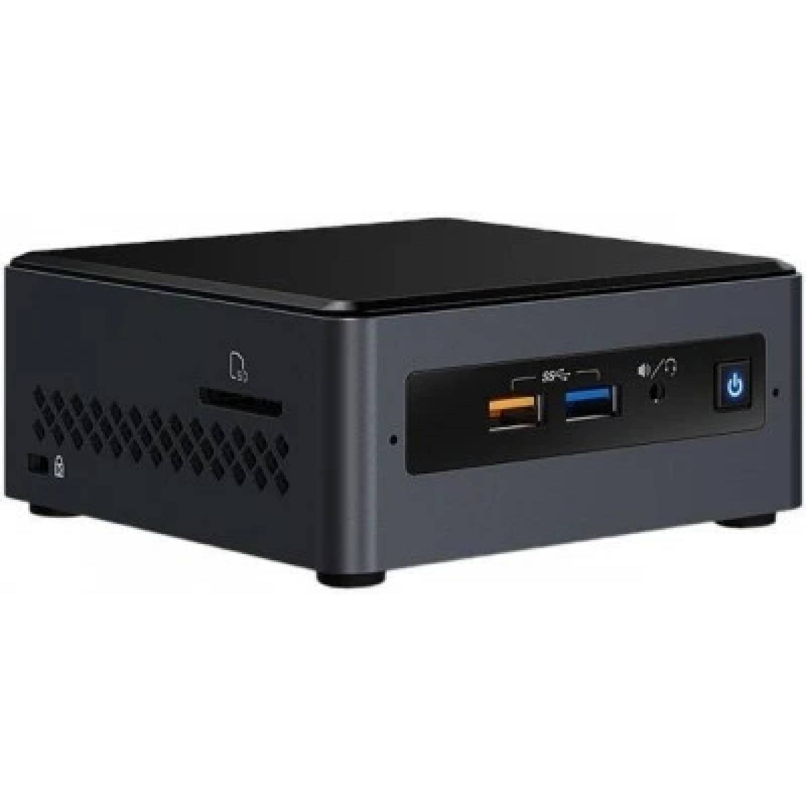 Mini PC Intel Pentium J5005 - BOXNUC7PJYHN1. Soporta memoria DDR4-2400 1.2V SO-DIMM (NO INCLUYE RAM, ALMACENAMIENTO, NI SO)