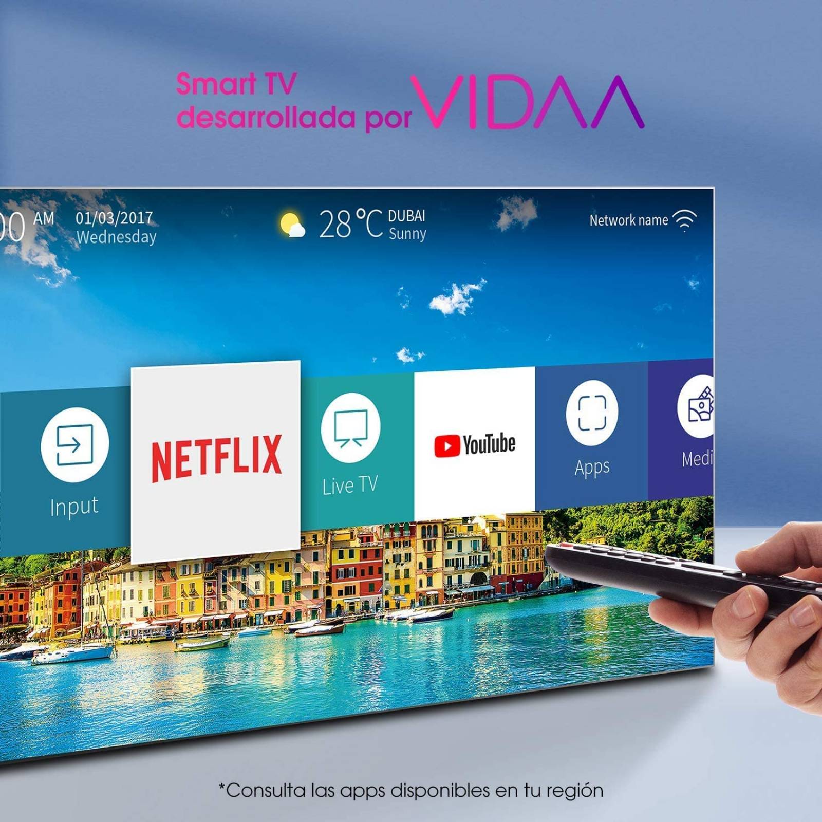 TV Hisense 32H5G - 32 pulgadas, LED HD, 1366 x 768 Pixeles